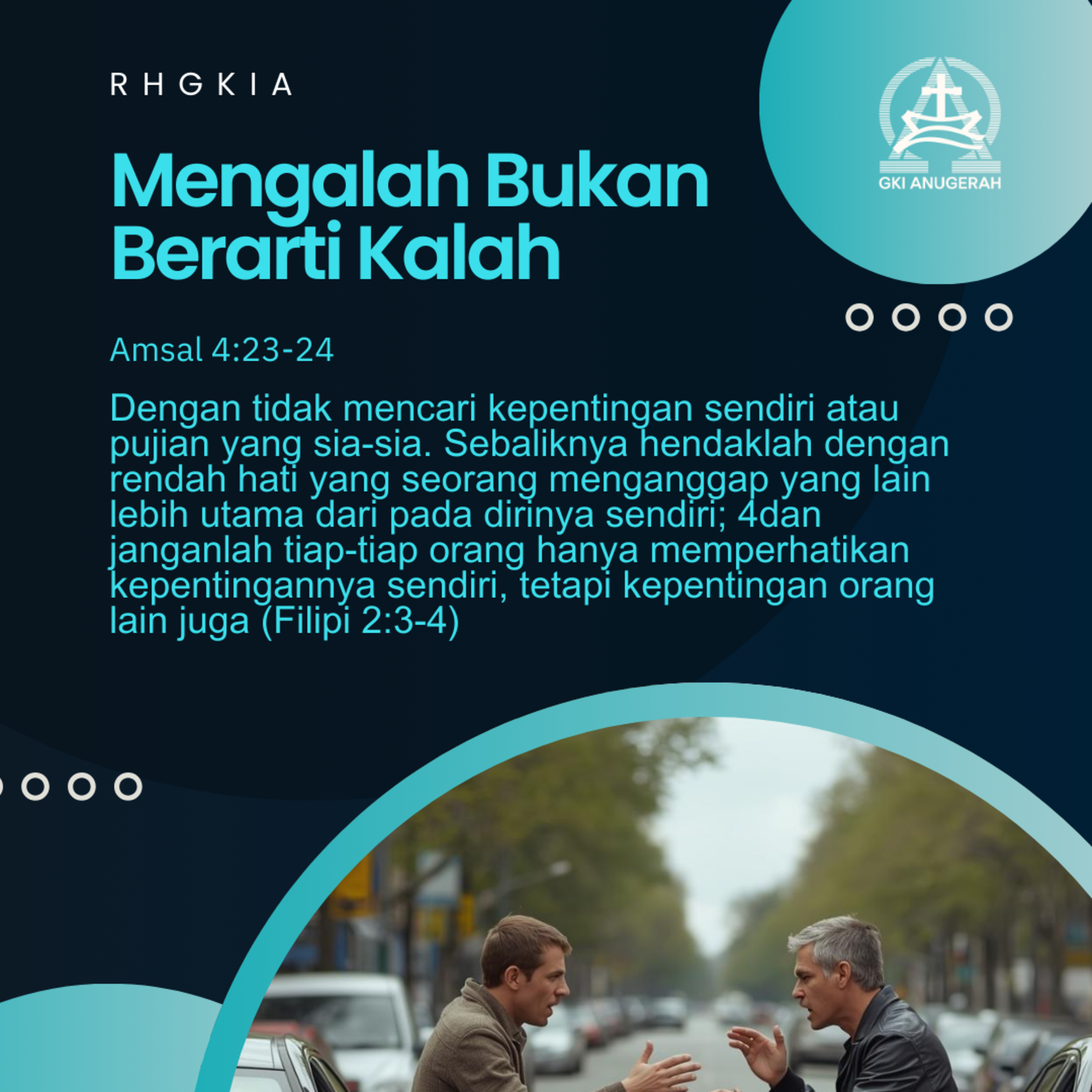 Mengalah Bukan Berarti Kalah | Renungan Harian GKI Anugerah | 16 Februari 2026  episode artwork