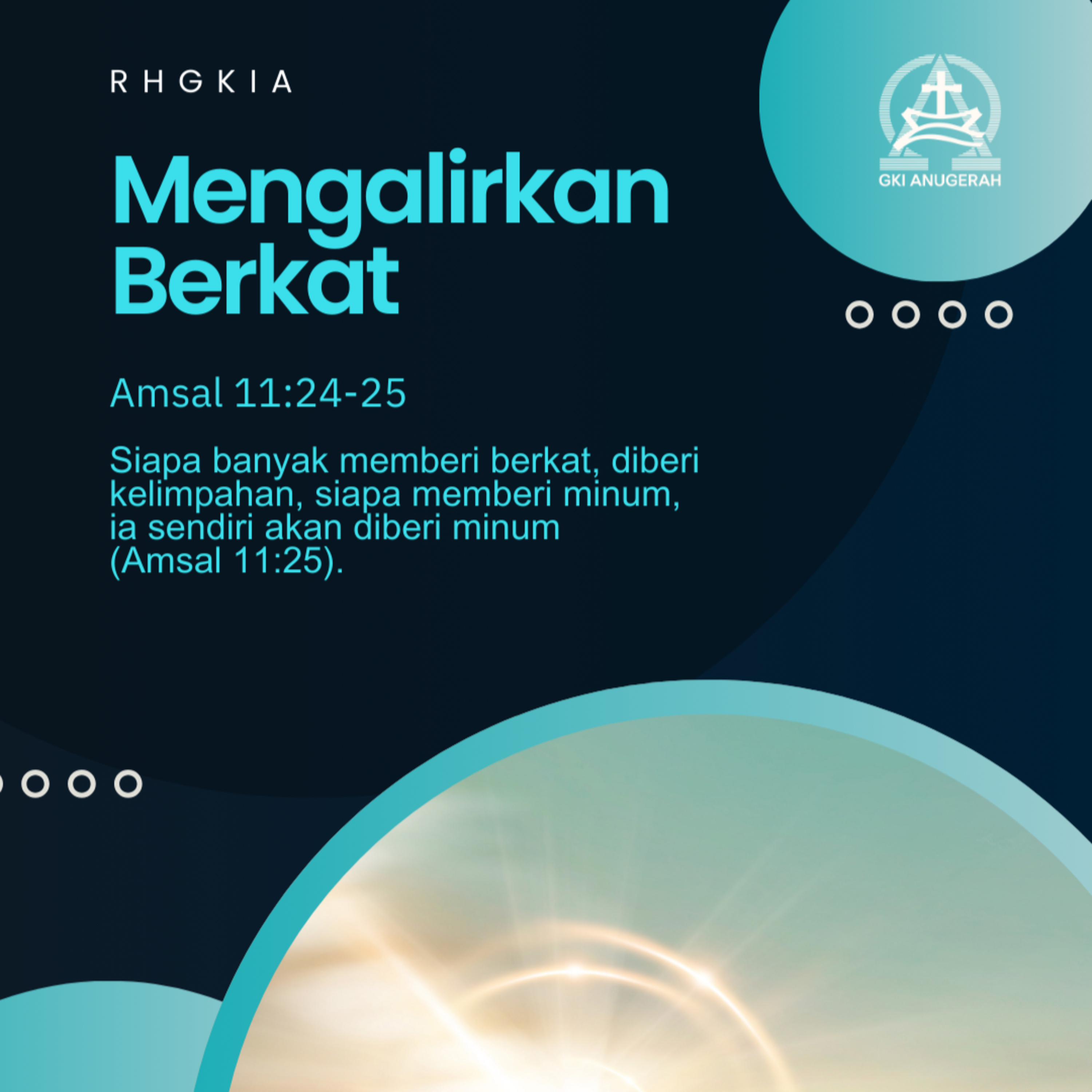 Mengalirkan Berkat | Renungan Harian GKI Anugerah | 20 Februari 2026  episode artwork