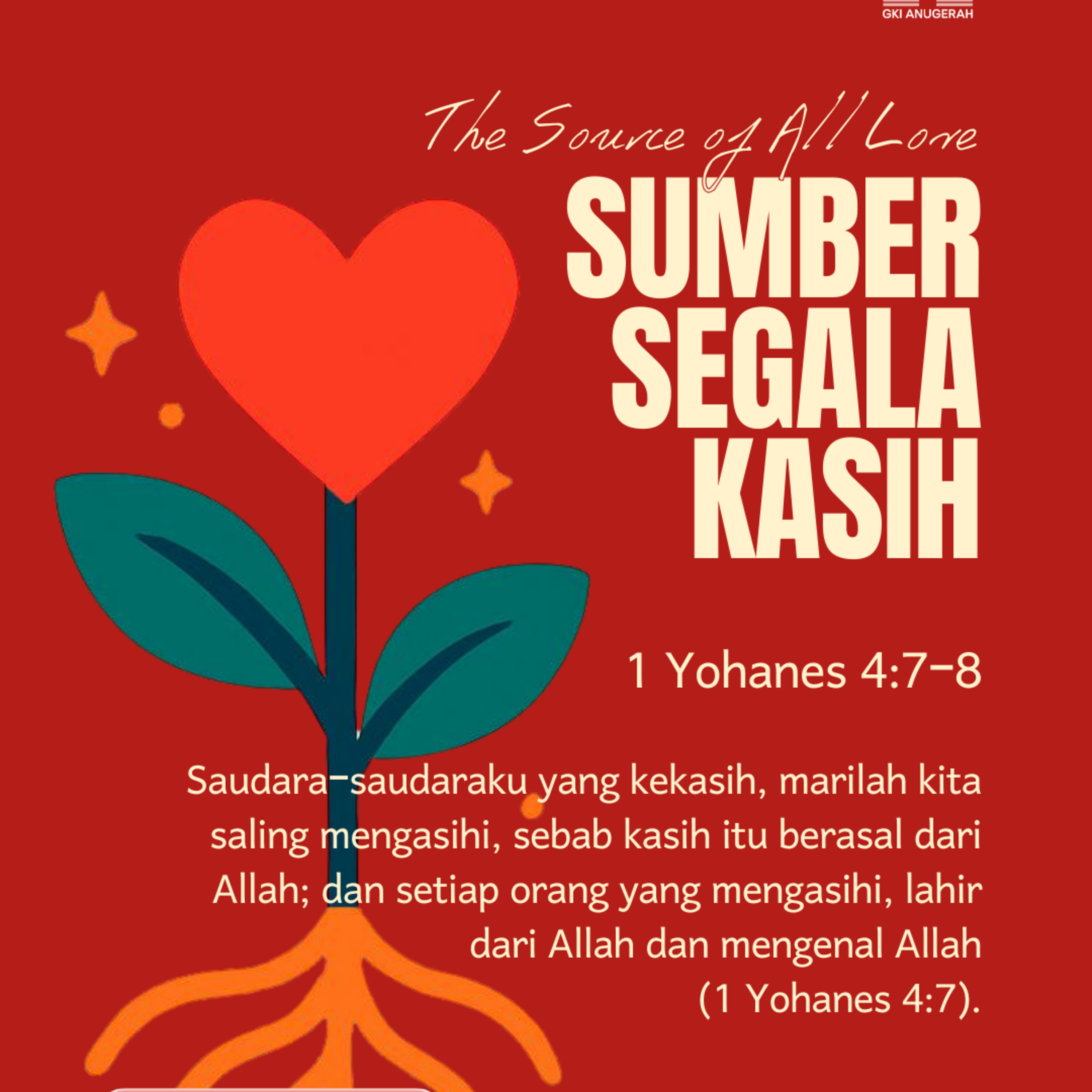 The Source of All Love - Sumber Segala Kasih | Renungan Harian GKI Anugerah | 24 Februari 2026  episode artwork