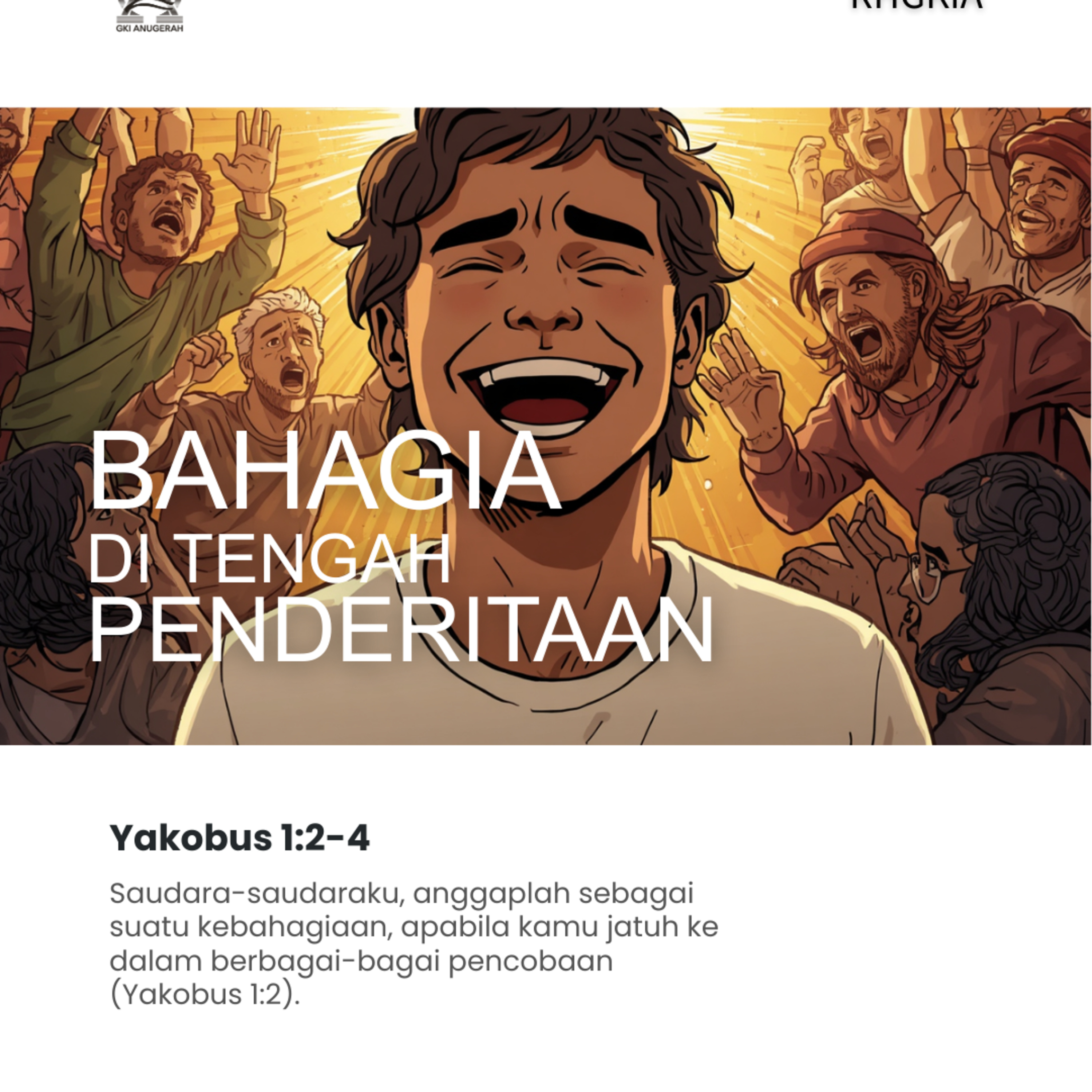 Bahagia di Tengah Penderitaan | Renungan Harian GKI Anugerah | 19 Maret 2026 episode artwork