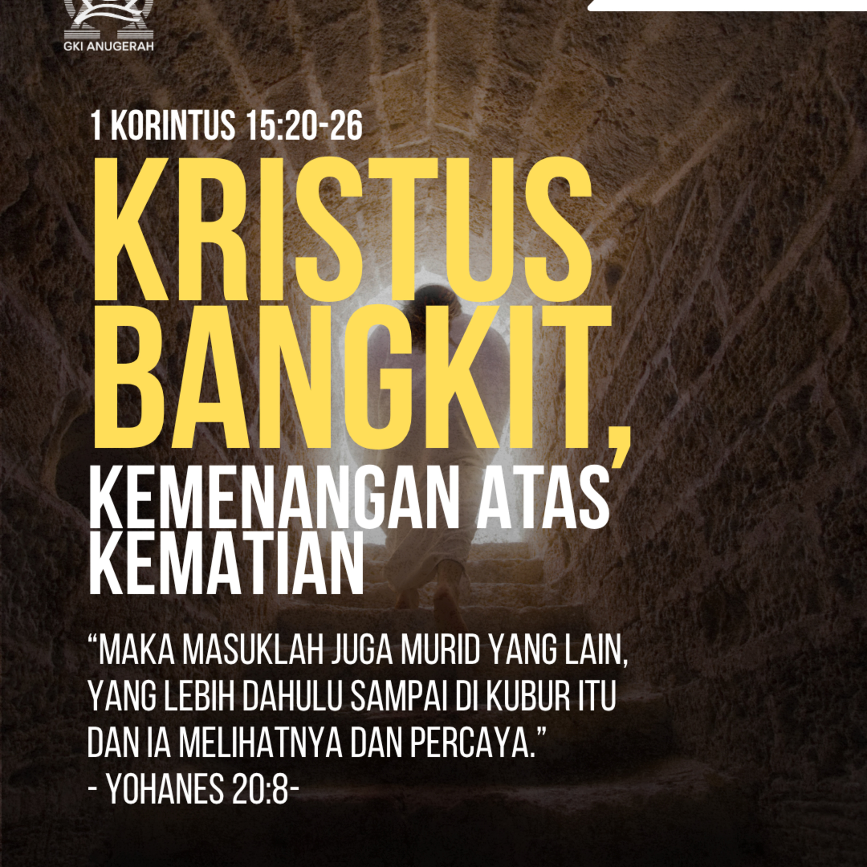 KRISTUS BANGKIT, KEMENANGAN ATAS KEMATIAN | Renungan Harian GKI Anugerah | 07 April 2026 episode artwork