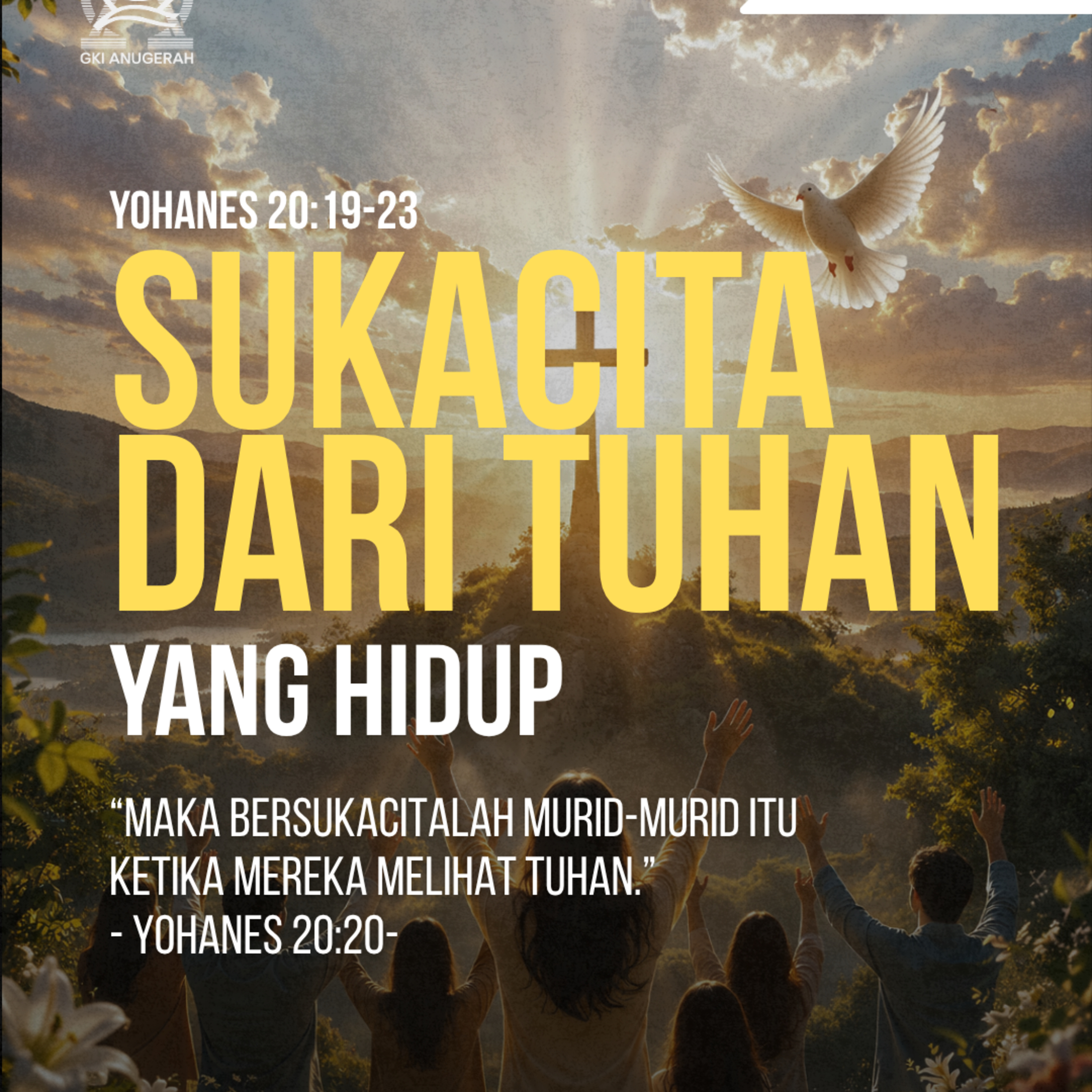 SUKACITA DARI TUHAN YANG HIDUP | Renungan Harian GKI Anugerah | 09 April 2026 episode artwork