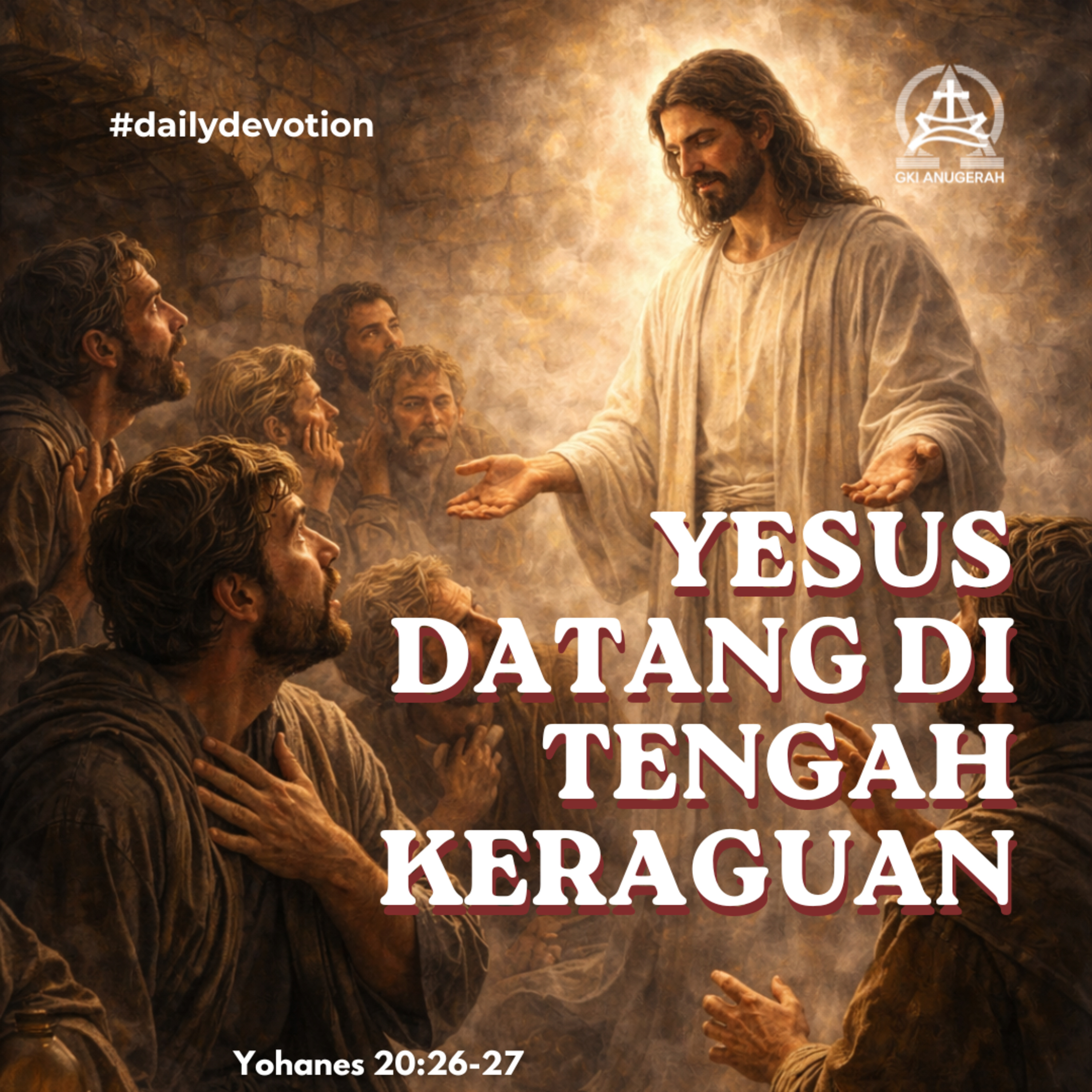 YESUS DATANG DI TENGAH KERAGUAN | Renungan Harian GKI Anugerah | 21 April 2026 episode artwork