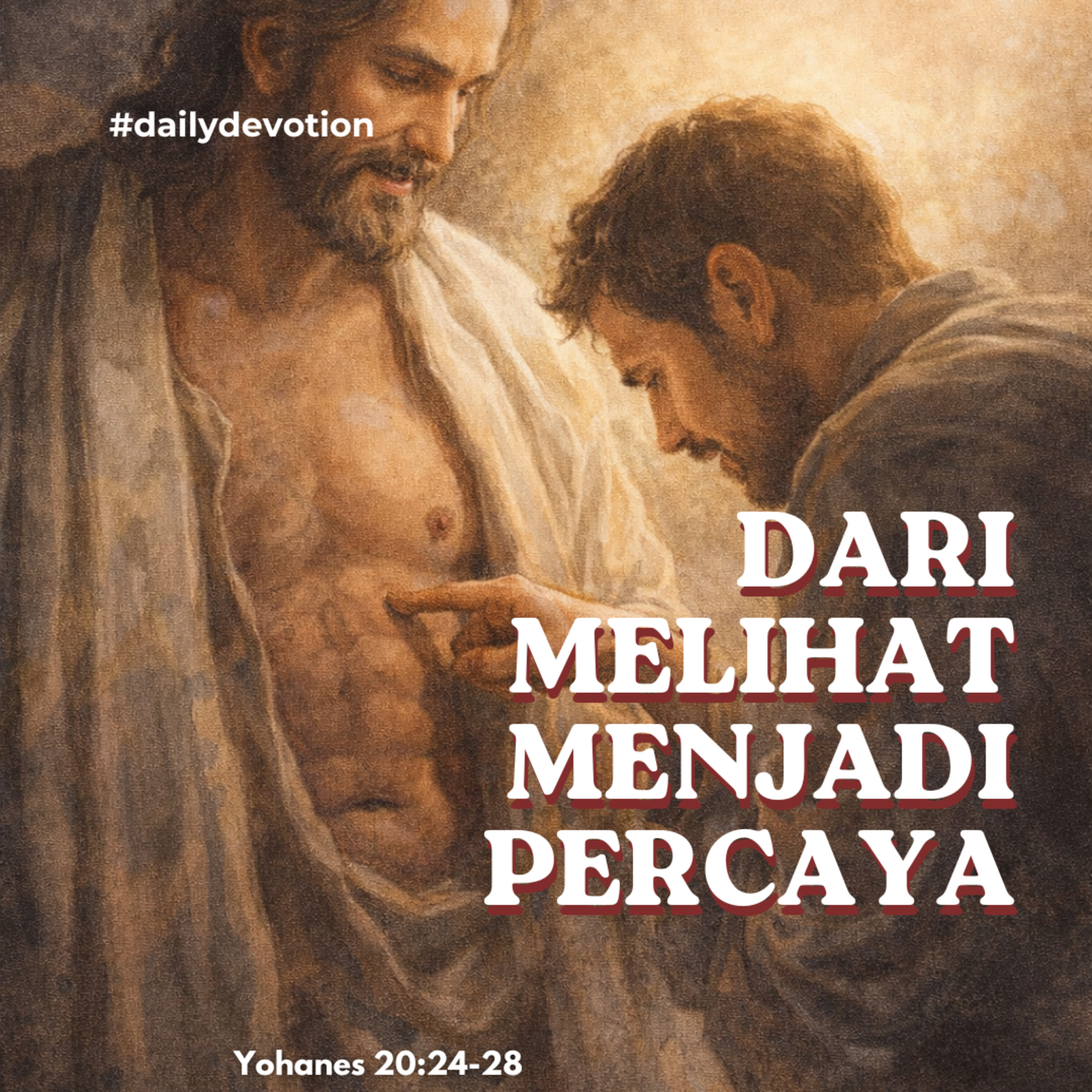 DARI MELIHAT MENJADI PERCAYA | Renungan Harian GKI Anugerah | 22 April 2026 episode artwork