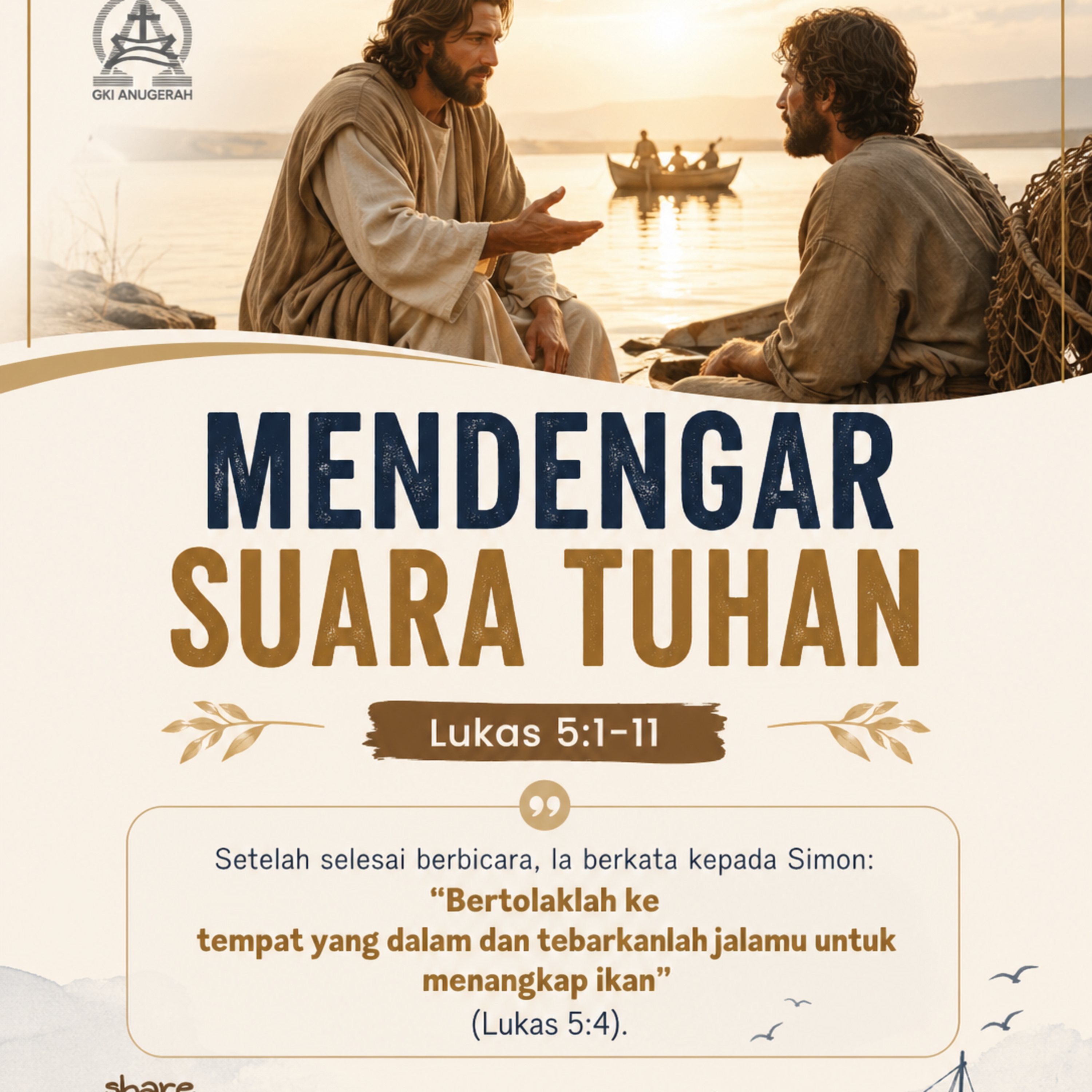 MENDENGAR SUARA TUHAN | Renungan Harian GKI Anugerah | 04 Mei 2026 episode artwork