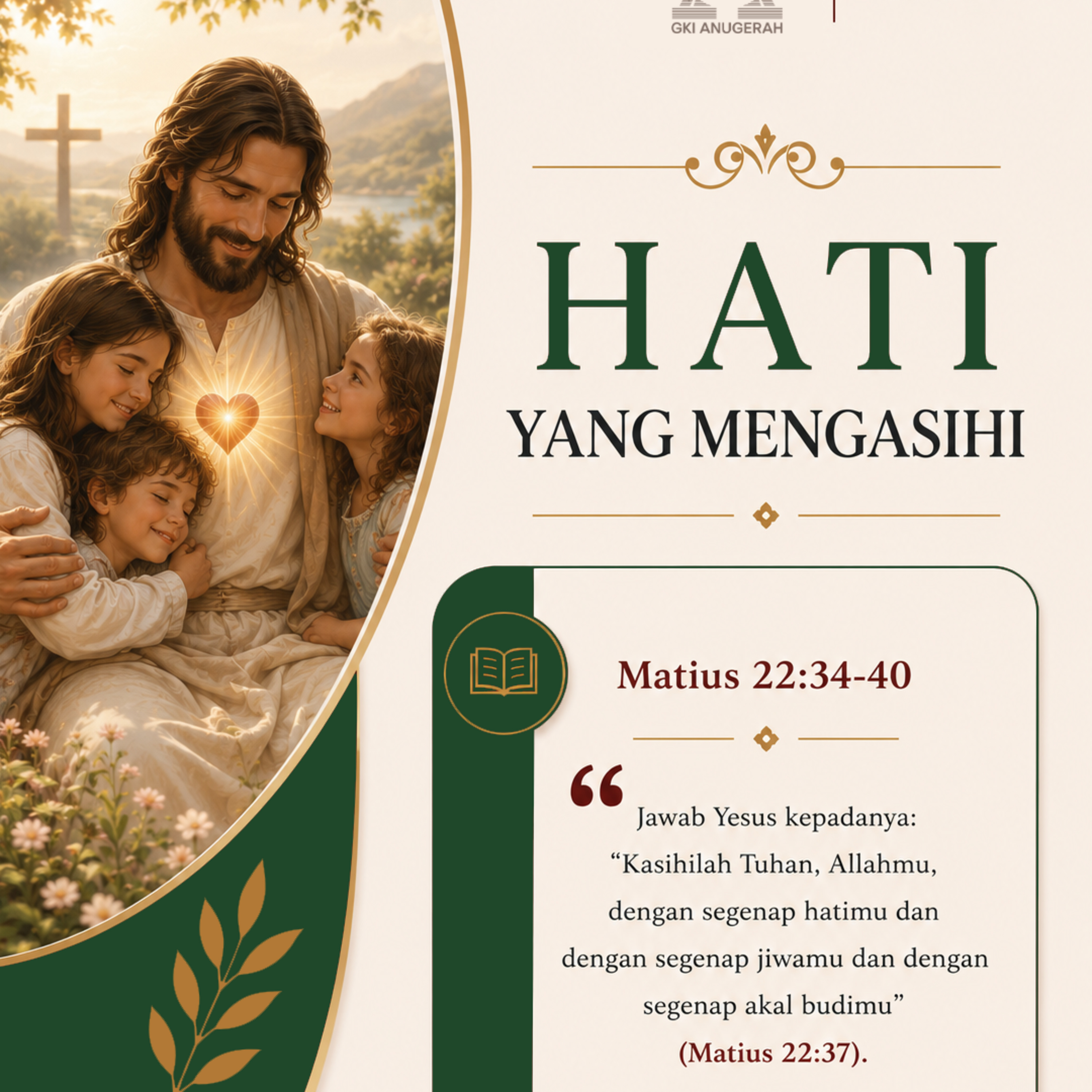HATI YANG MENGASIHI | Renungan Harian GKI Anugerah | 14 Mei 2026 episode artwork