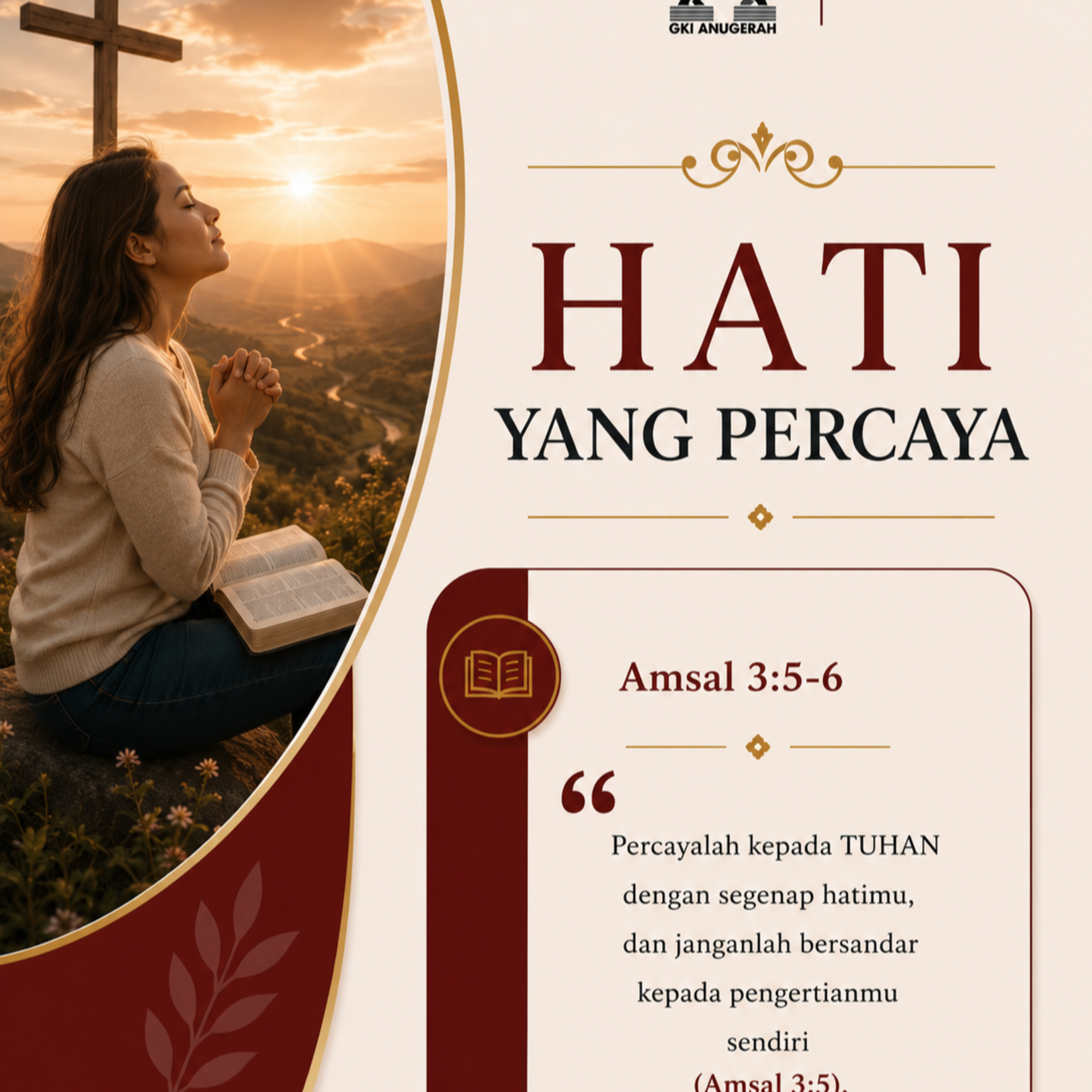 Hati Yang Percaya | Renungan Harian GKI Anugerah | 15 Mei 2026 episode artwork