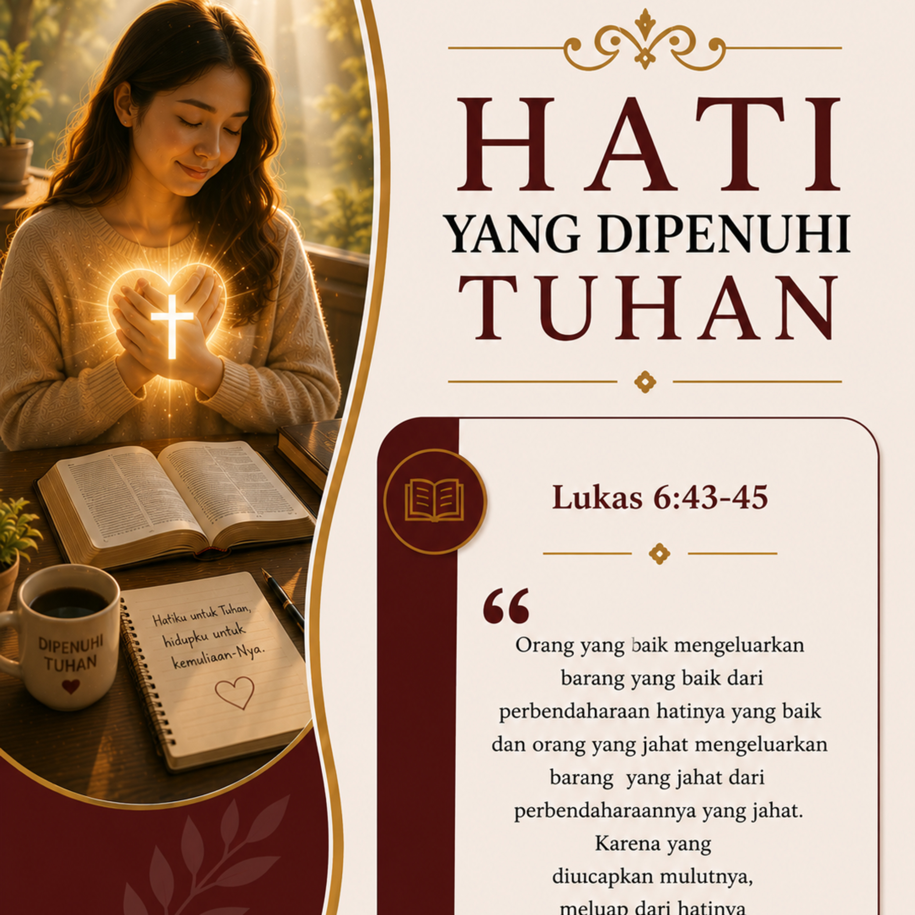 HATI YANG DIPENUHI TUHAN | Renungan Harian GKI Anugerah | 16 Mei 2026 episode artwork