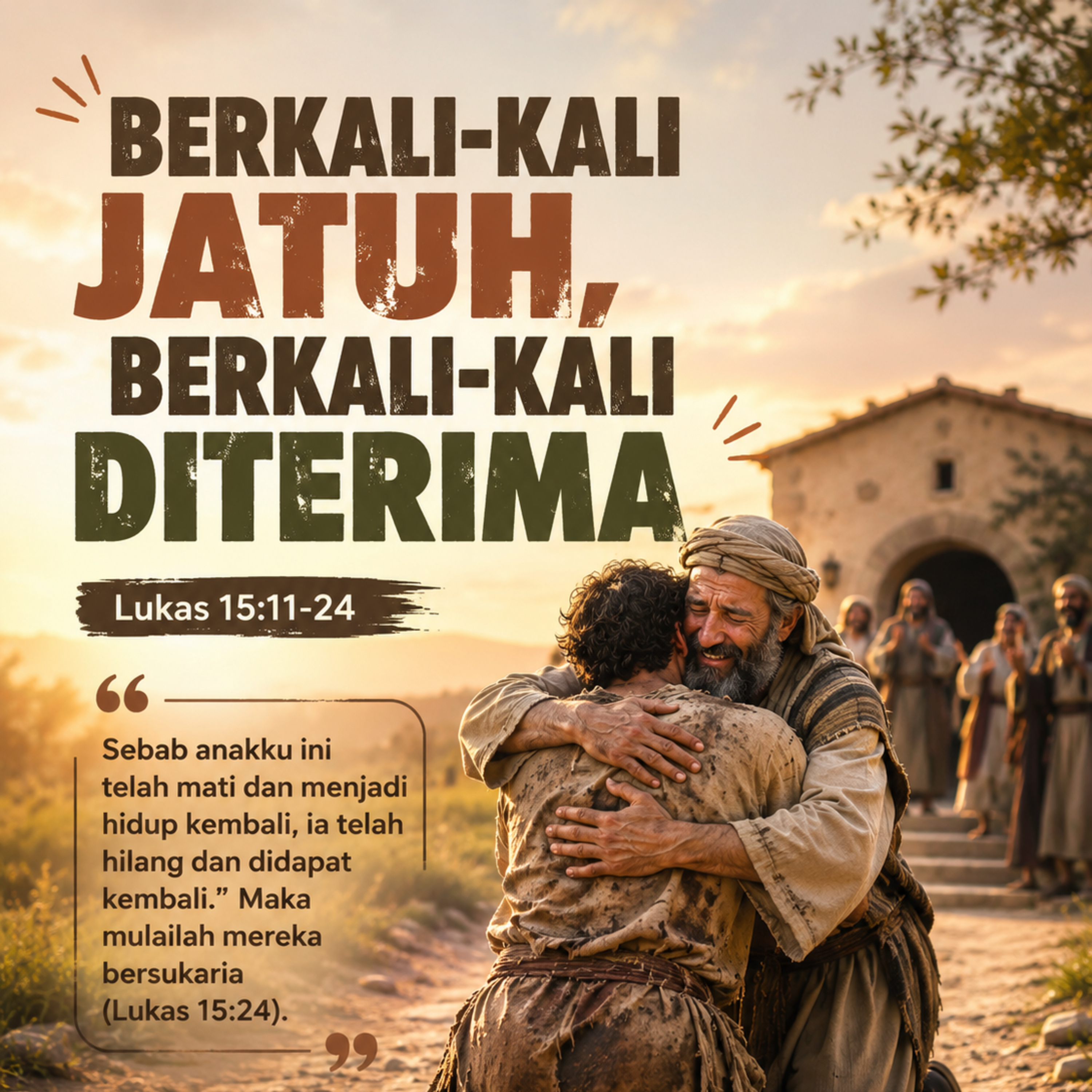 BERKALI-KALI JATUH, BERKALI-KALI DITERIMA | Renungan Harian GKI Anugerah | 25 Mei 2026 episode artwork