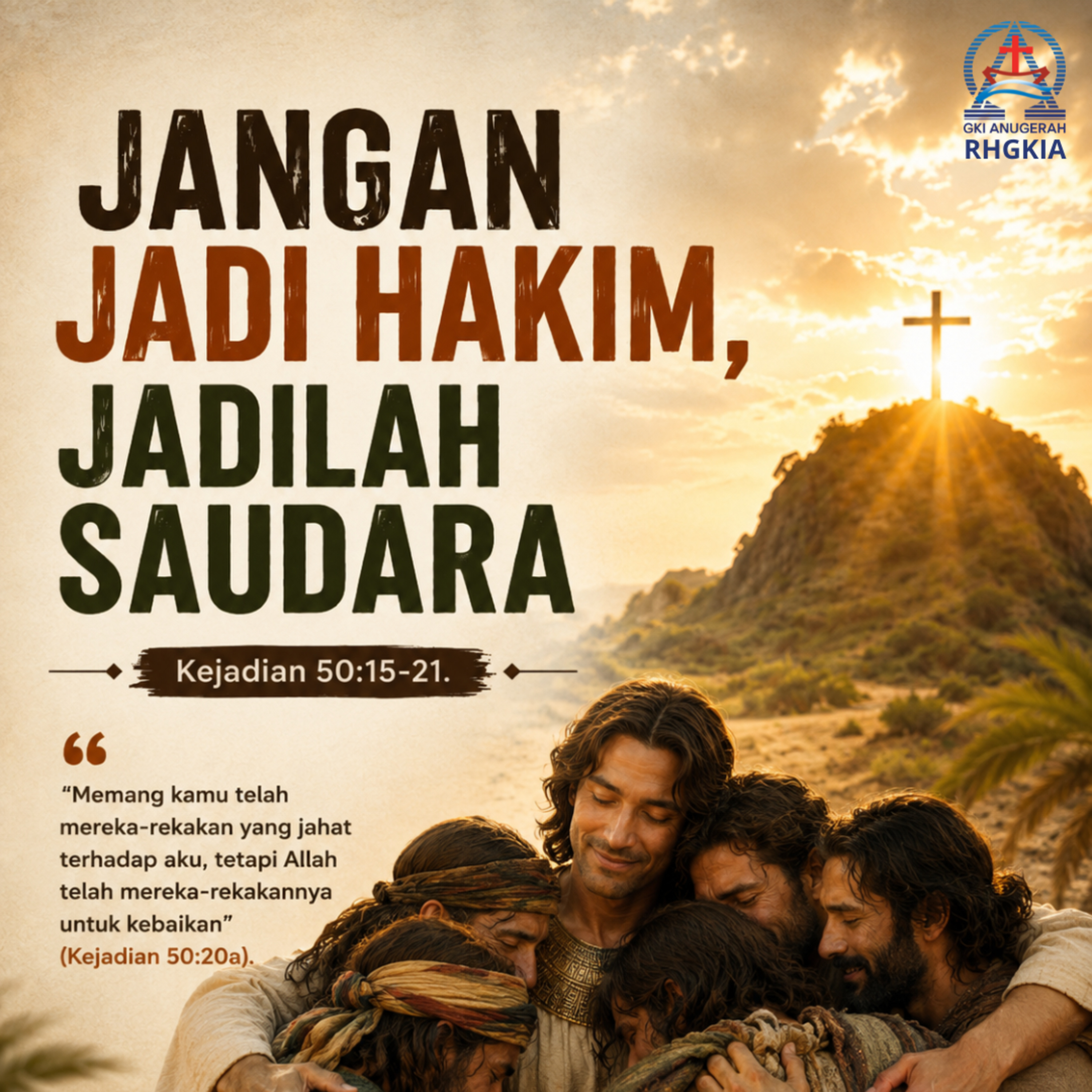 JANGAN JADI HAKIM, JADILAH SAUDARA | Renungan Harian GKI Anugerah | 17 Juni 2026 episode artwork