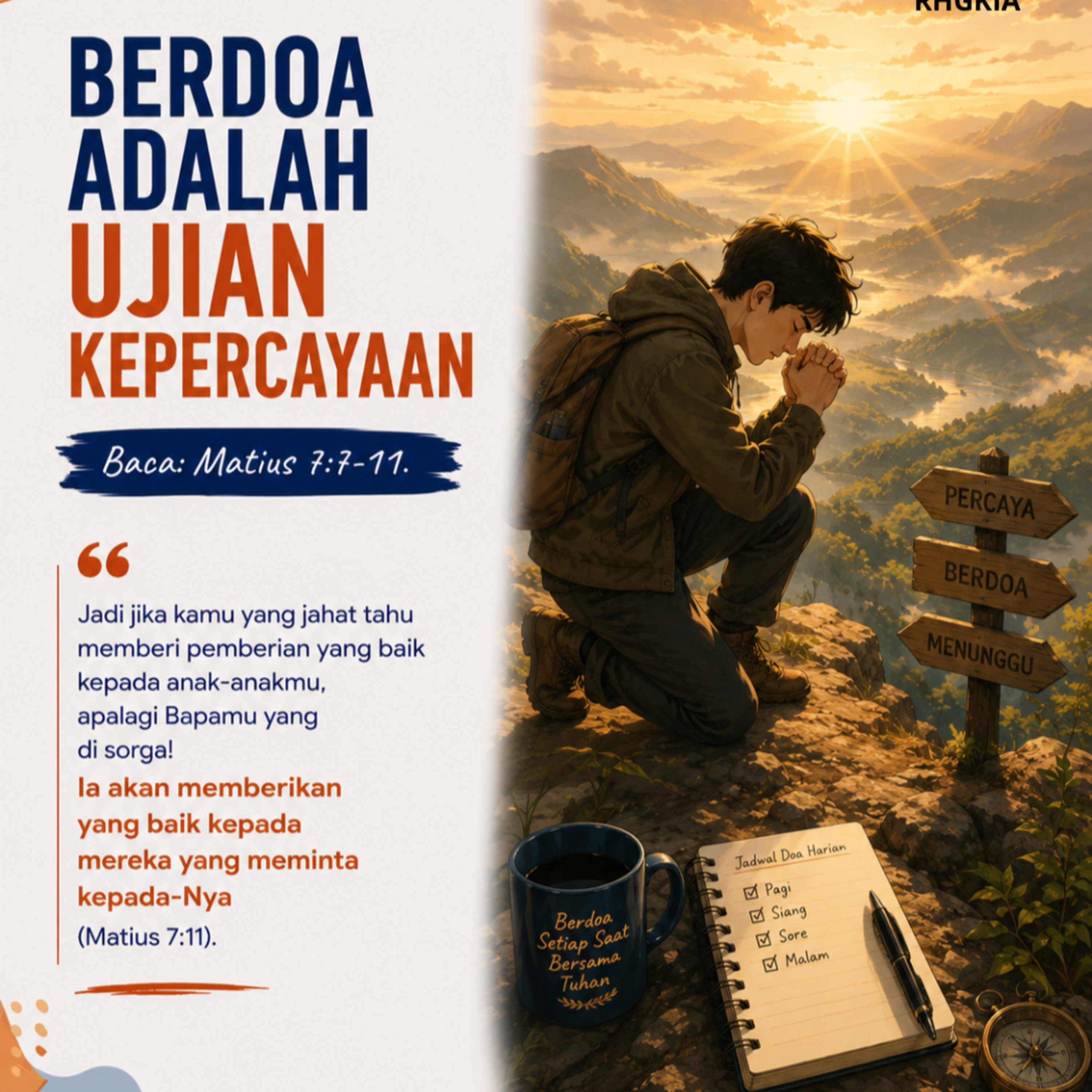 BERDOA ADALAH UJIAN KEPERCAYAAN | Renungan Harian GKI Anugerah | 17 Juli 2026 episode artwork