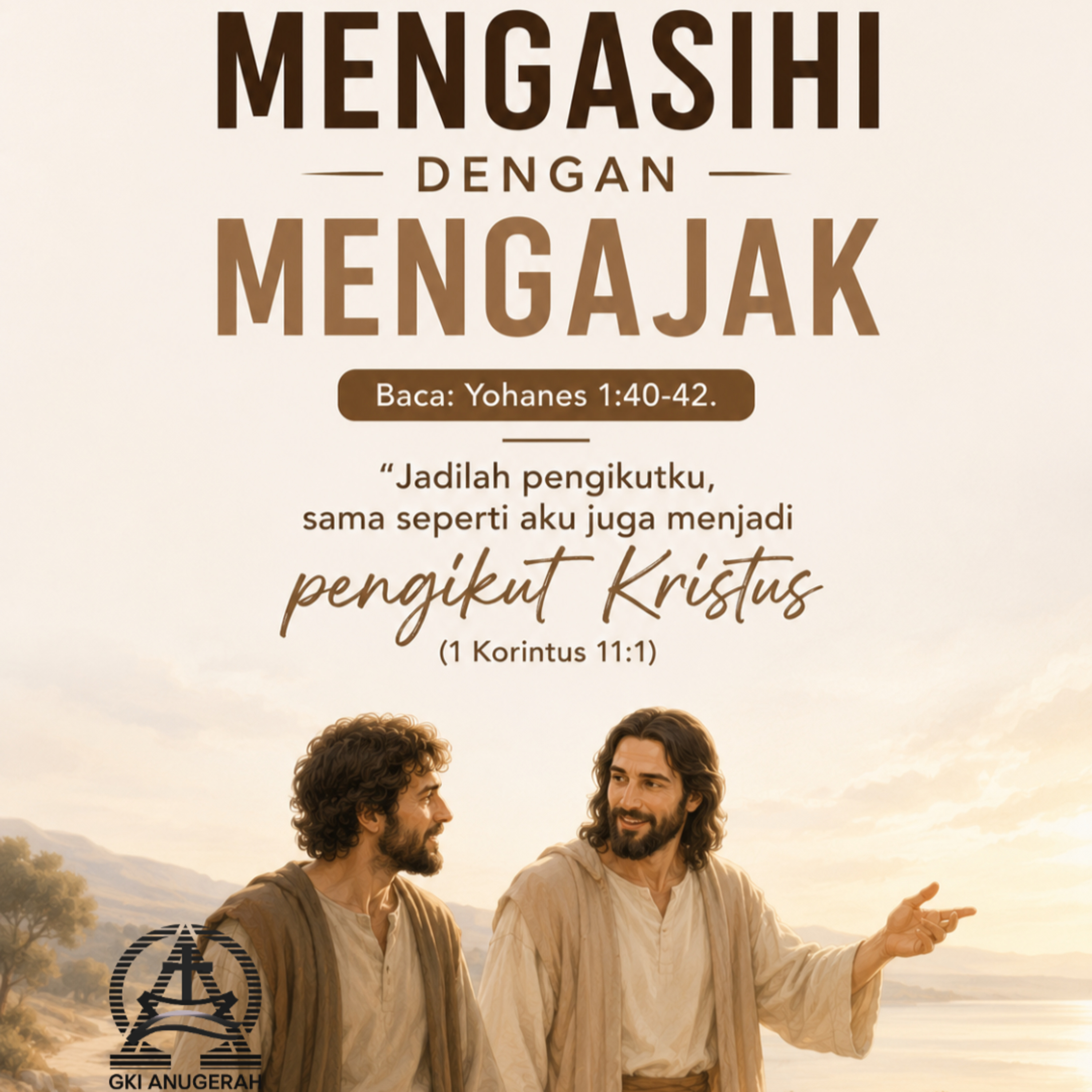MENGASIHI DENGAN MENGAJAK | Renungan Harian GKI Anugerah | 12 AGUSTUS 2026 episode artwork