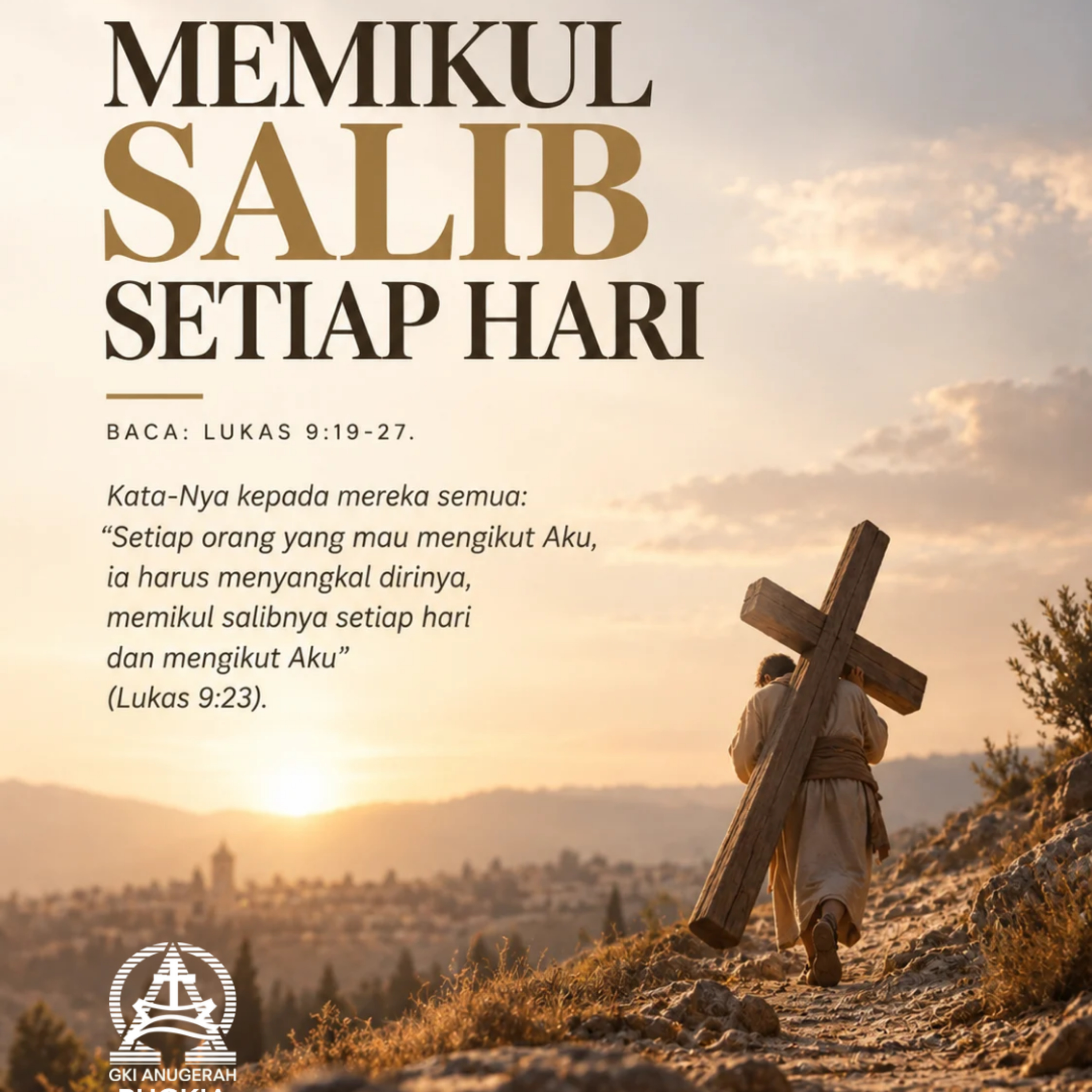 MEMIKUL SALIB SETIAP HARI | Renungan Harian GKI Anugerah | 23 SEPTEMBER 2026 episode artwork