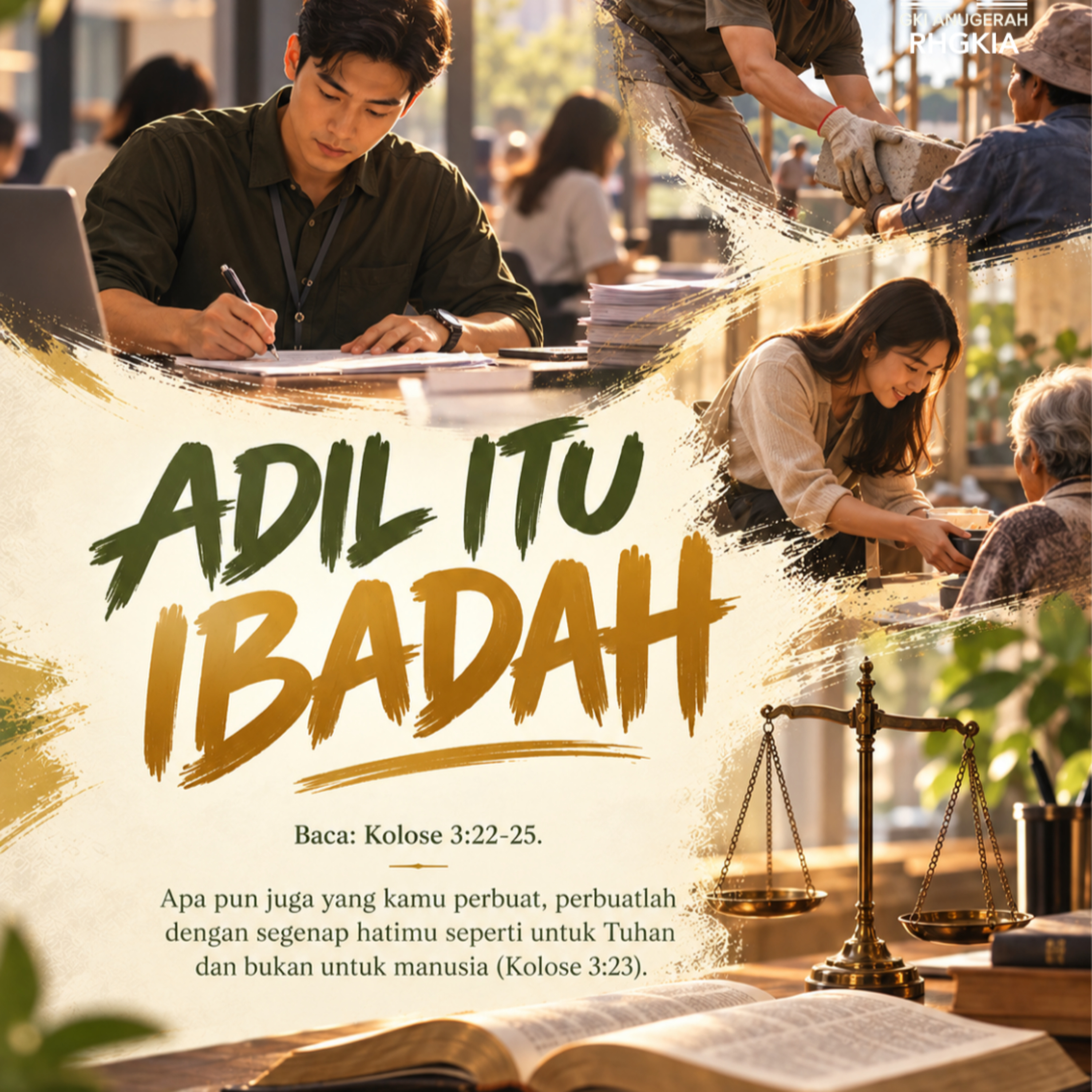 ADIL ITU IBADAH | Renungan Harian GKI Anugerah | 29 SEPTEMBER 2026 episode artwork