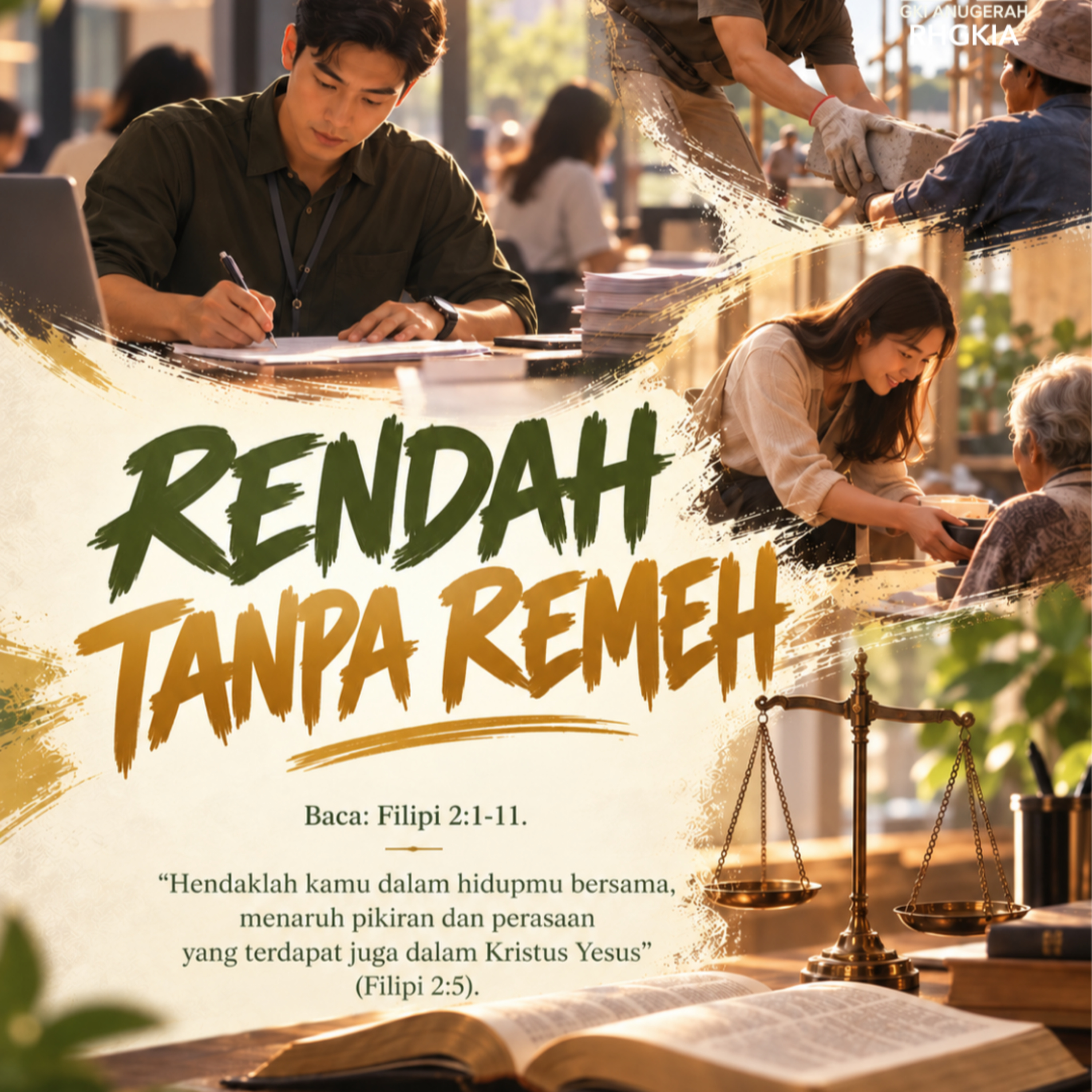 RENDAH TANPA REMEH | Renungan Harian GKI Anugerah | 01 OKTOBER 2026 episode artwork