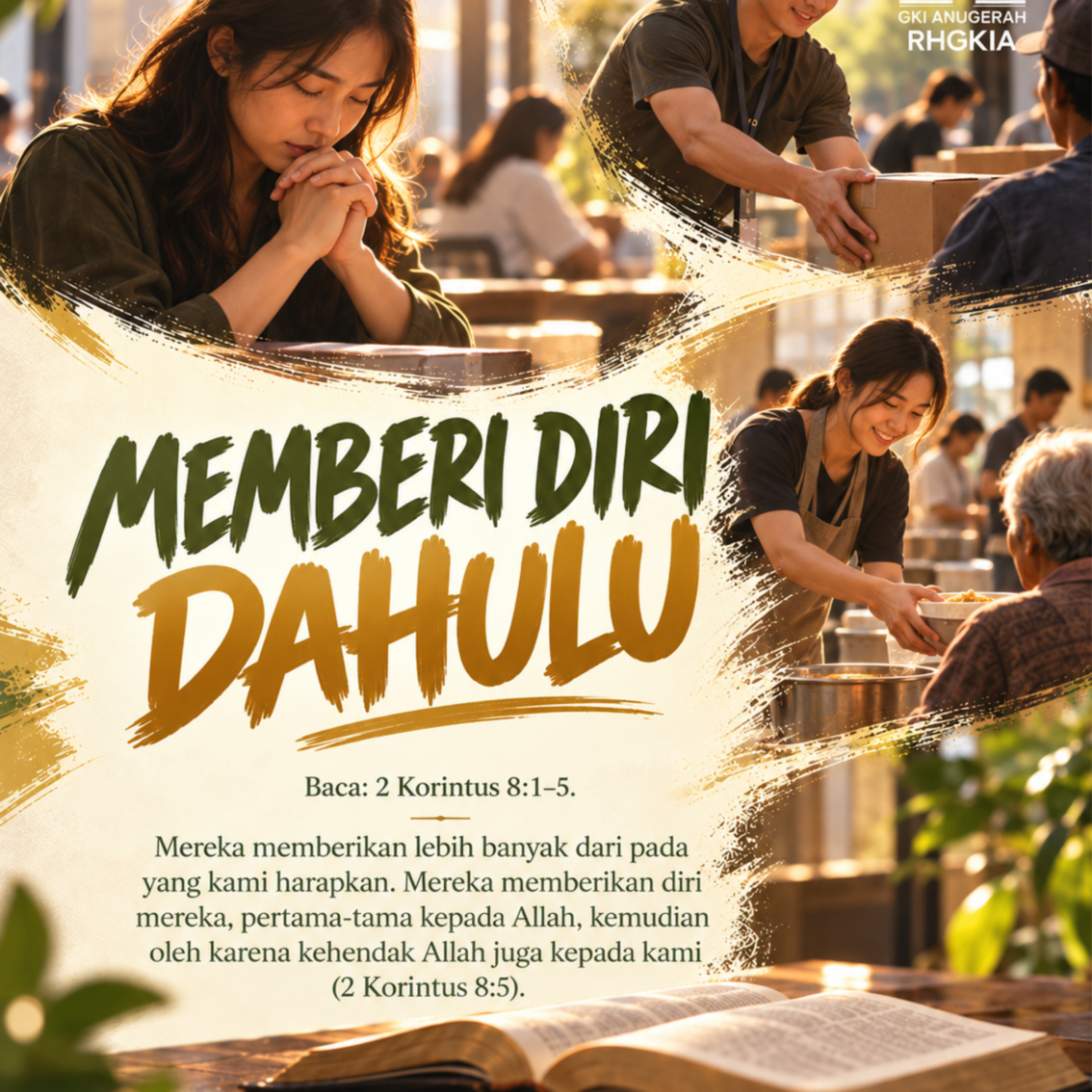 MEMBERI DIRI DAHULU | Renungan Harian GKI Anugerah | 02 OKTOBER 2026 episode artwork