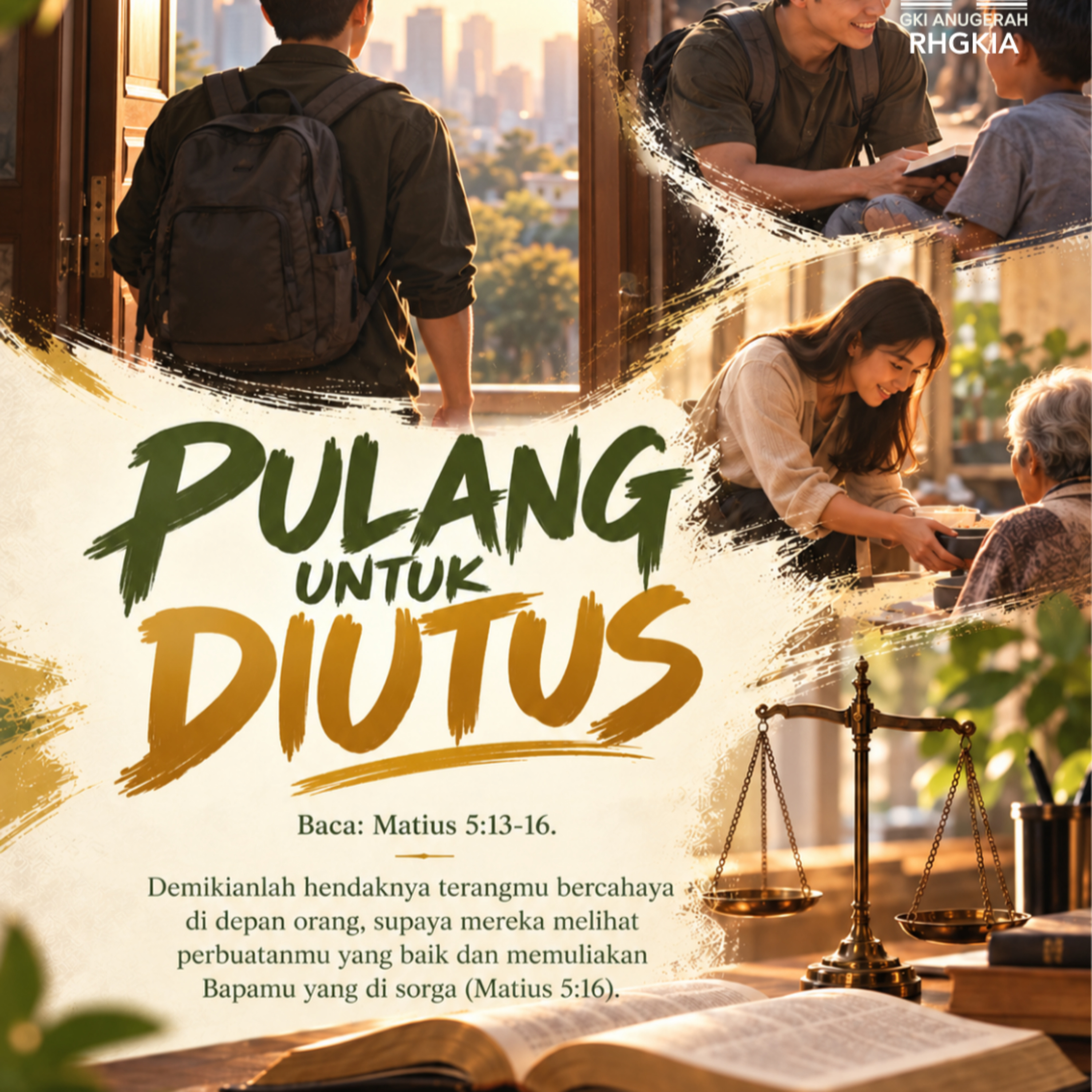 PULANG UNTUK DIUTUS | Renungan Harian GKI Anugerah | 03 OKTOBER 2026 episode artwork