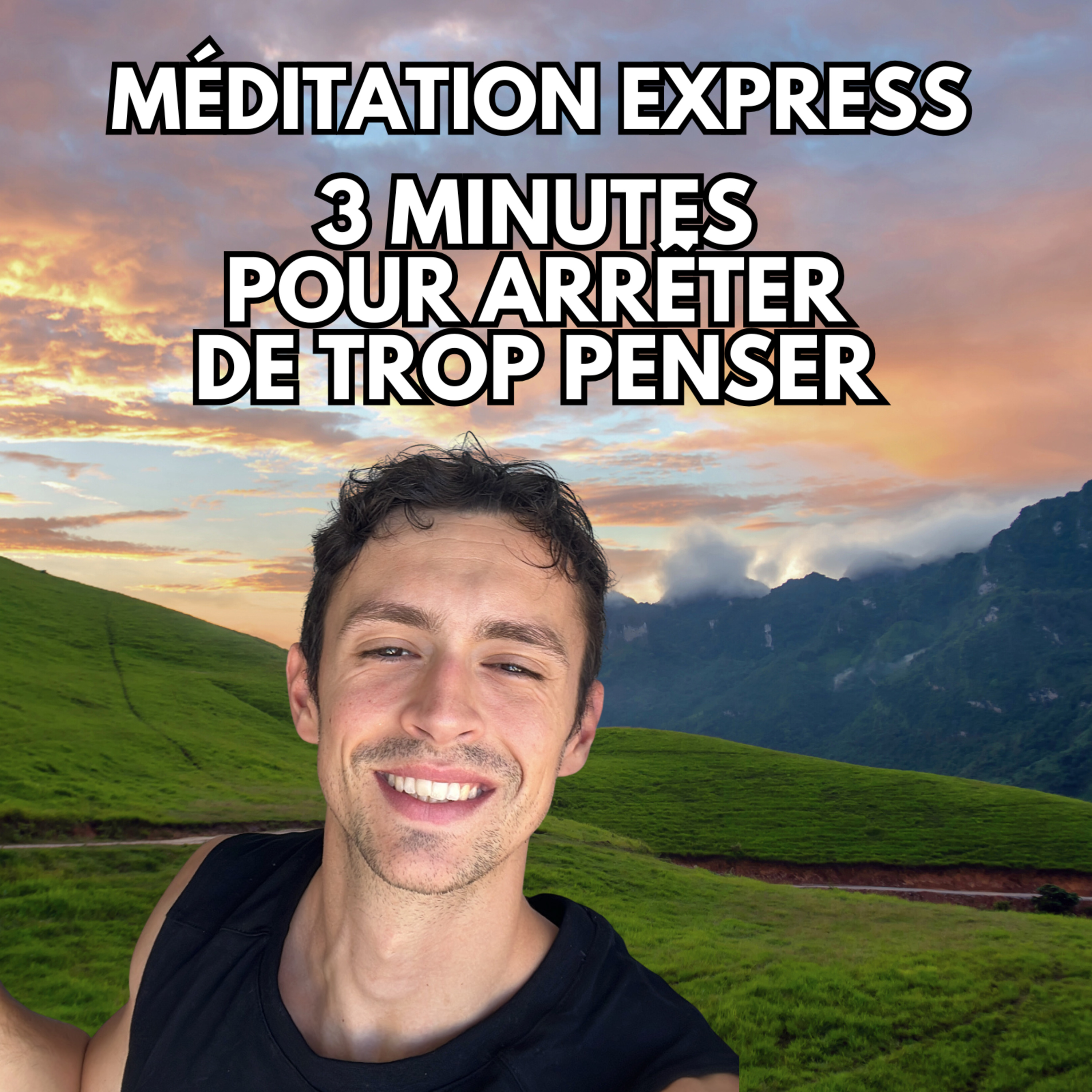 Mini-méditation : 3 minutes pour arrêter de trop penser (Comptage mental + bol tibétain) episode artwork