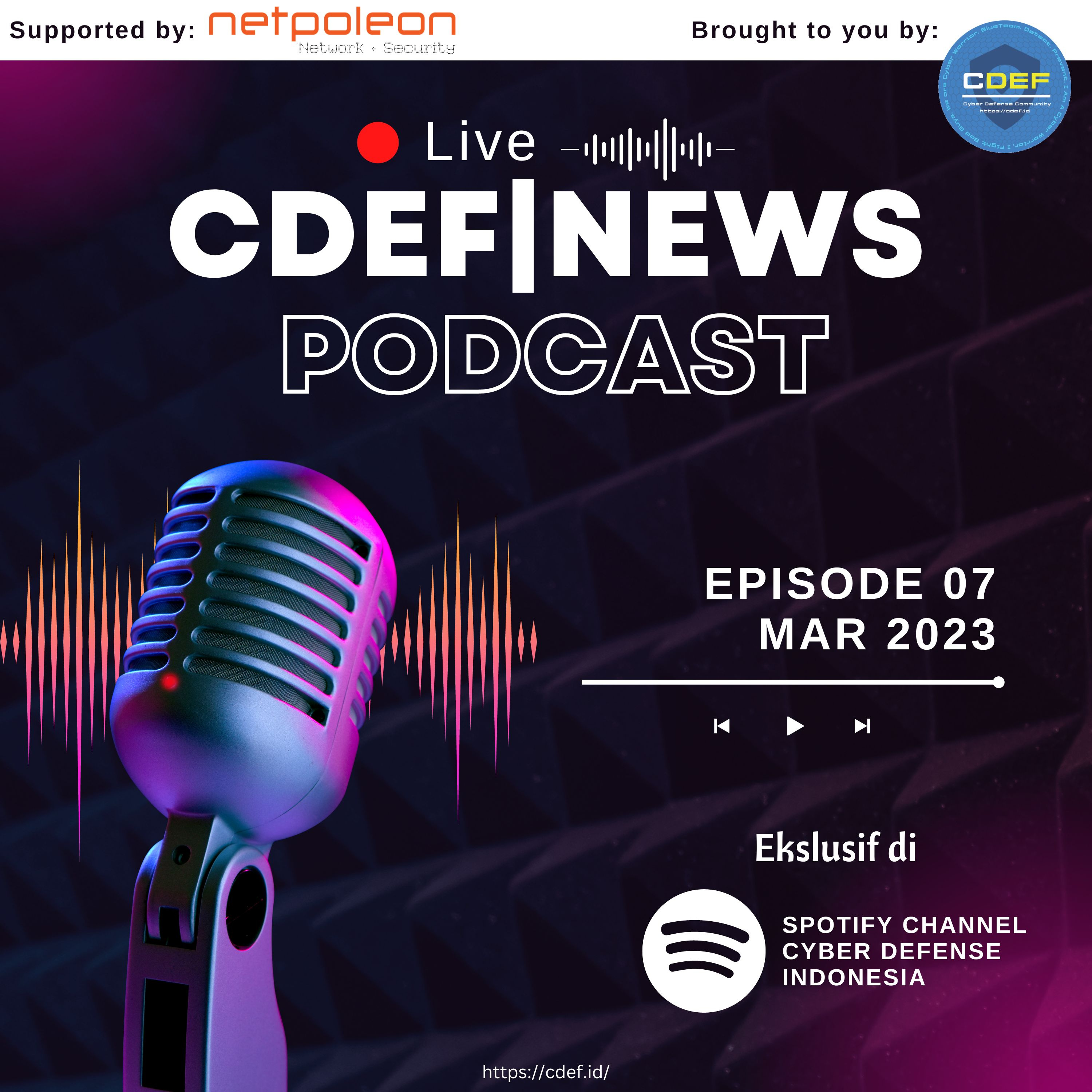 CDEF News Podcast Eps 07 - Phishing APK Pelaporan Pajak