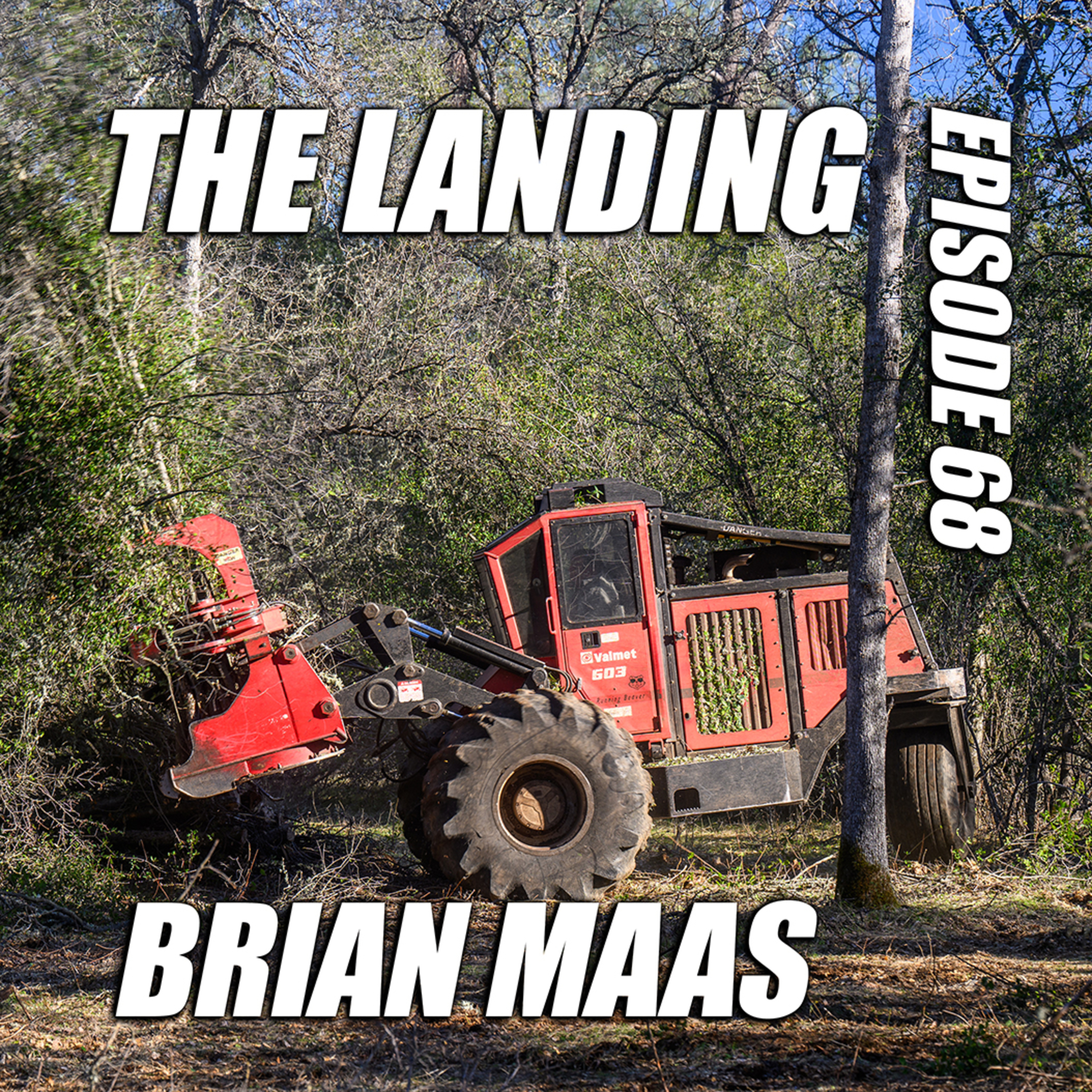 The Landing EP68; Brian Maas episode artwork