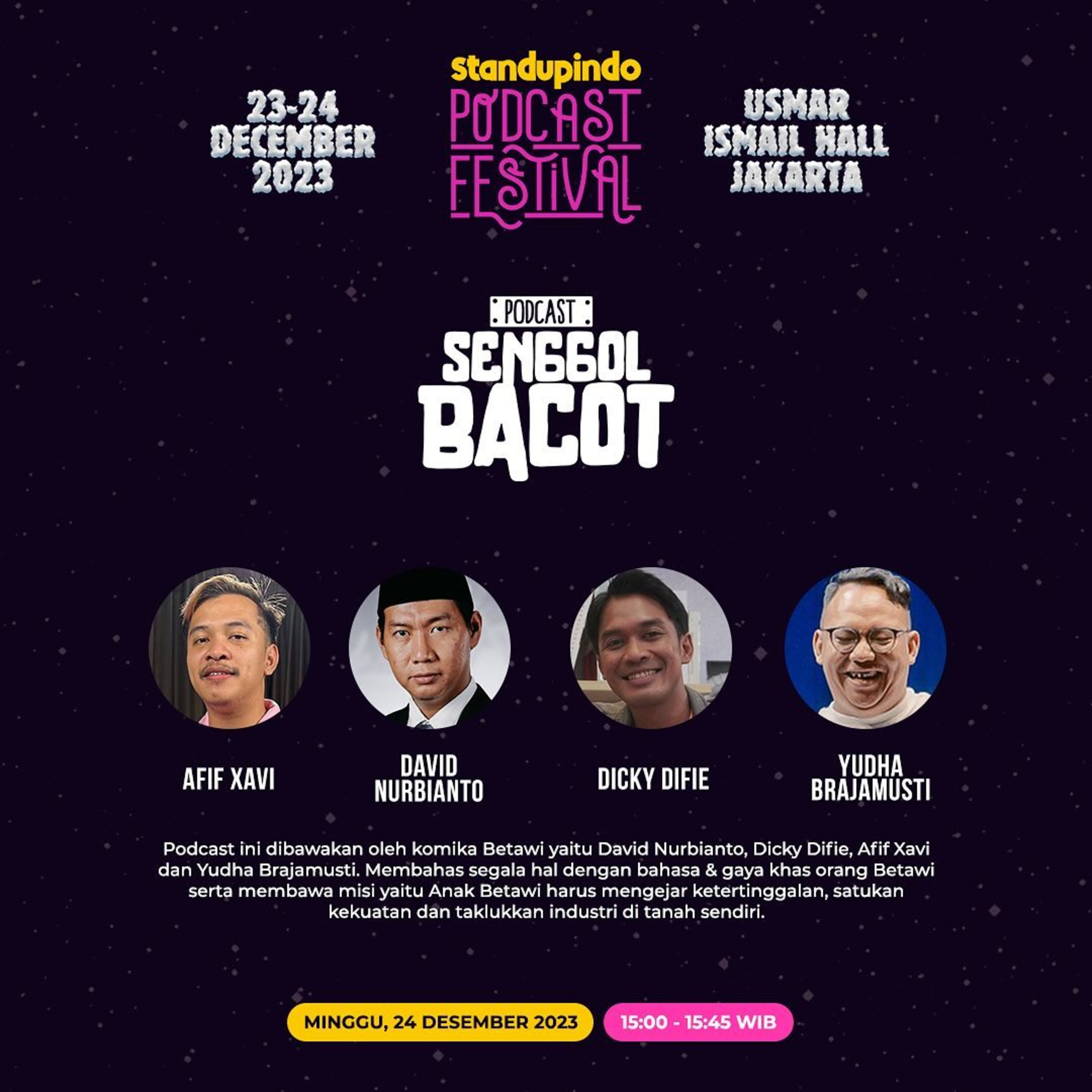 Podcast Senggol Bacot