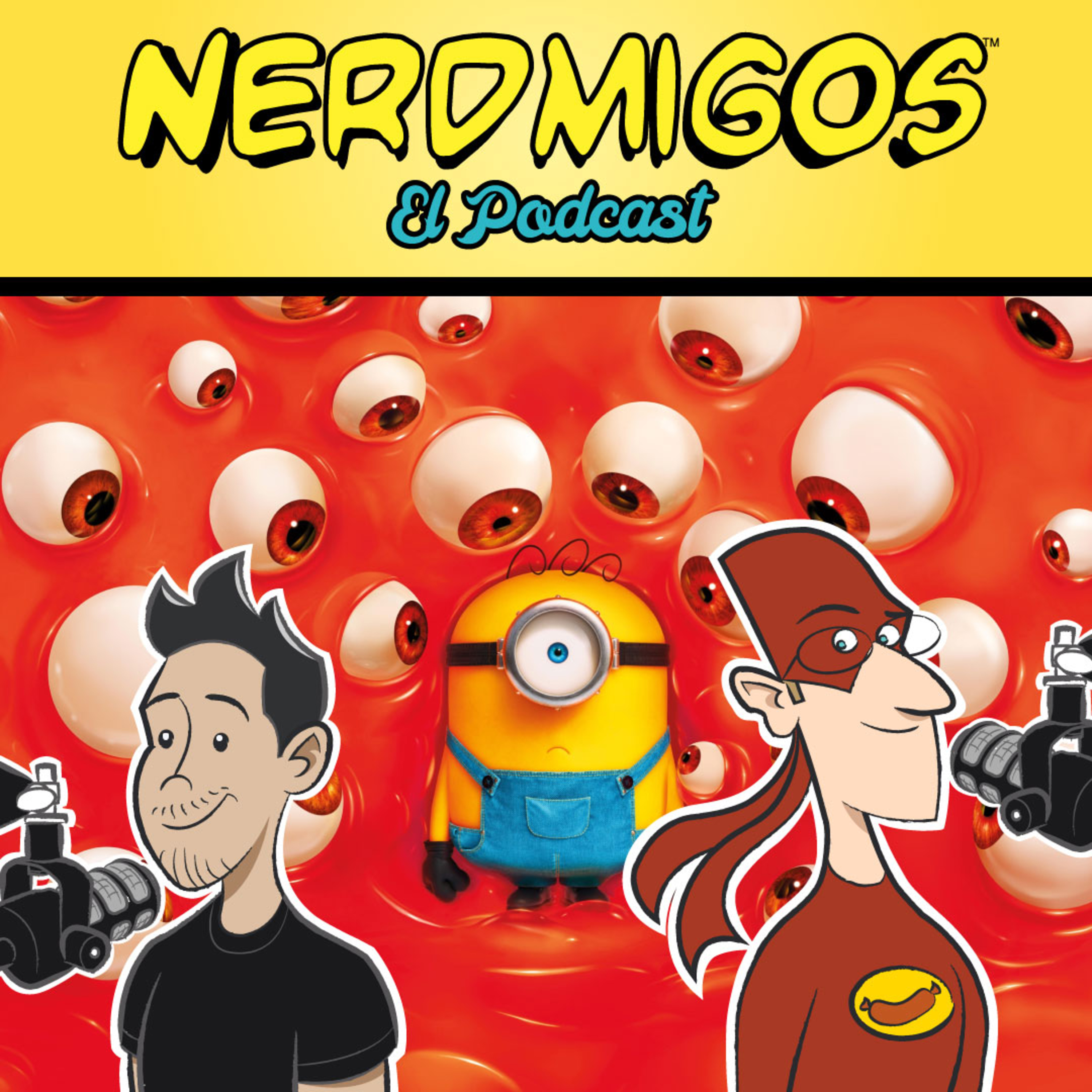 🤓🍌 Minions & Monsters 🎥 100 Nights of Hero 🌌 Speed Racer 🏎️ Supergirl 💥  episode artwork