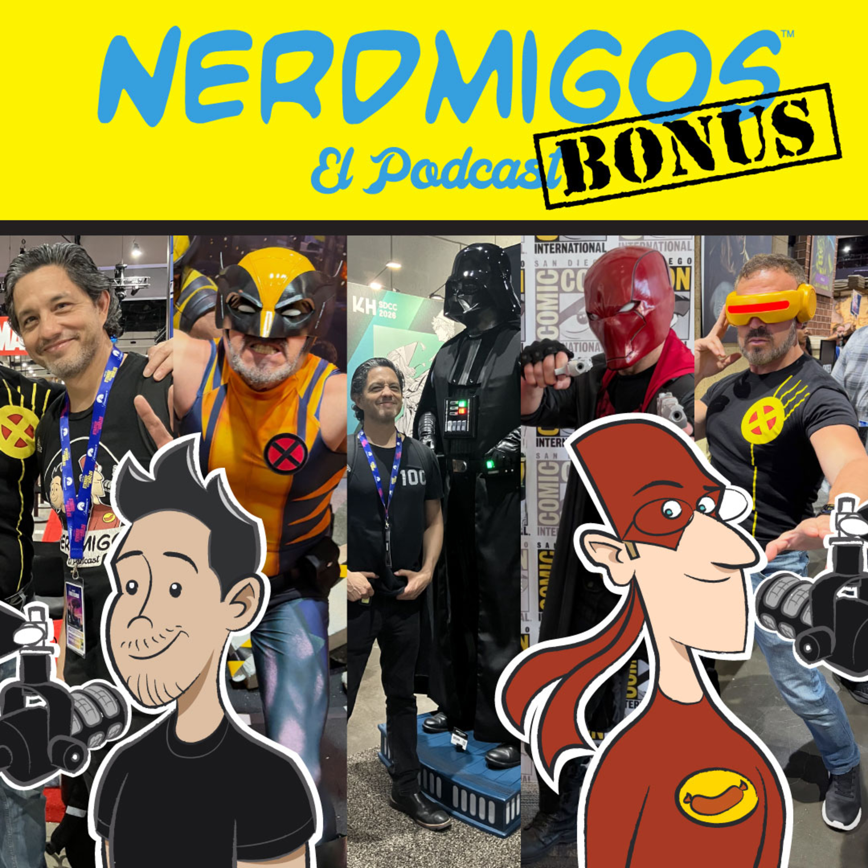 BONUS: 🤓🎉 El antídoto para la depresión post-Comic-Con 🦸‍♂️ Plática geek con ComicMania 💥 episode artwork