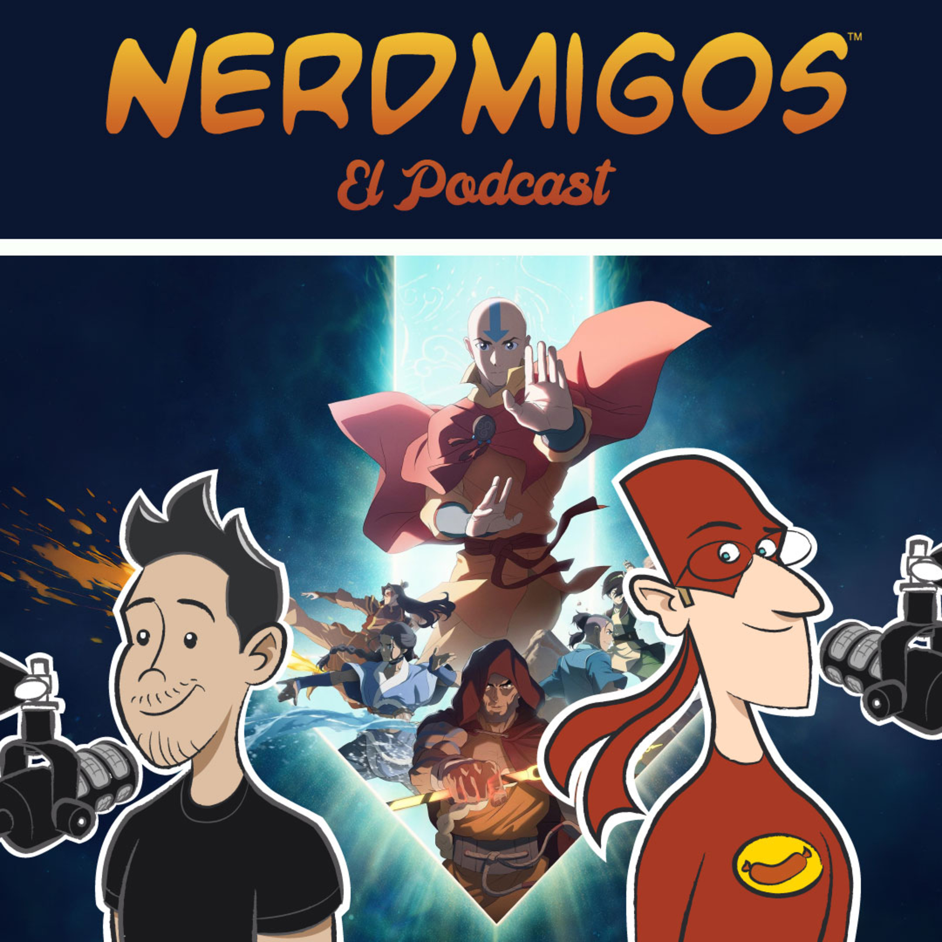 🤓🎙️ Aniversario de Nerdmigos 🎉 Avatar Aang, Godzilla y Zelda | 17 Años de Nerdonia 🎂 episode artwork