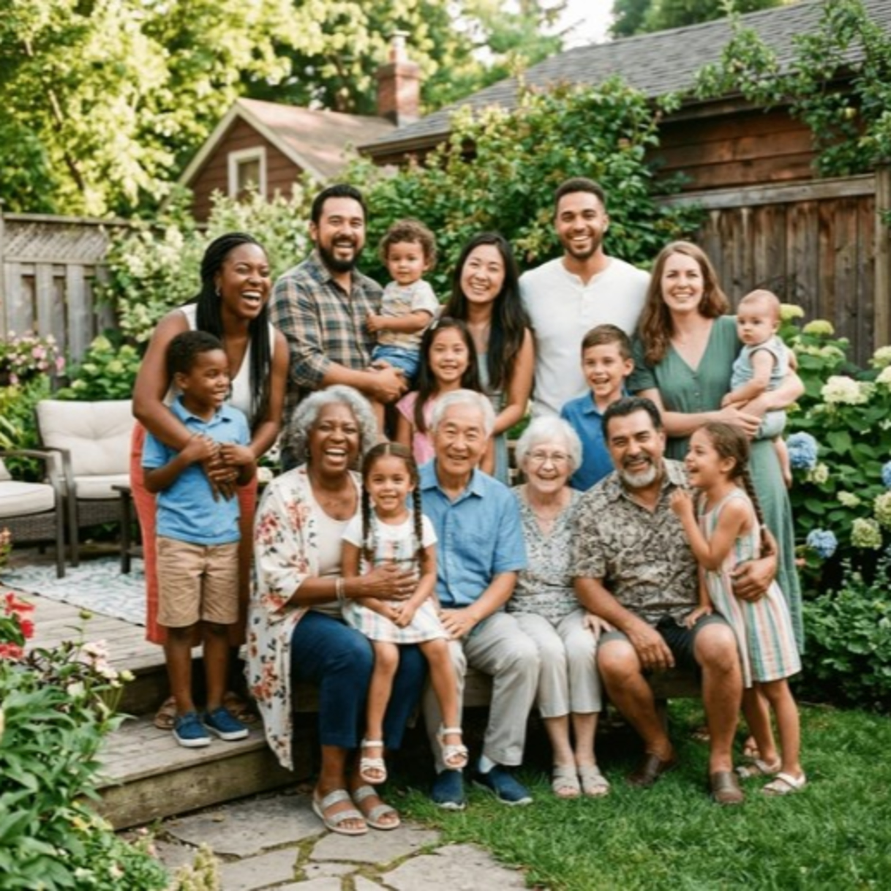 Un minuto con la familia humana