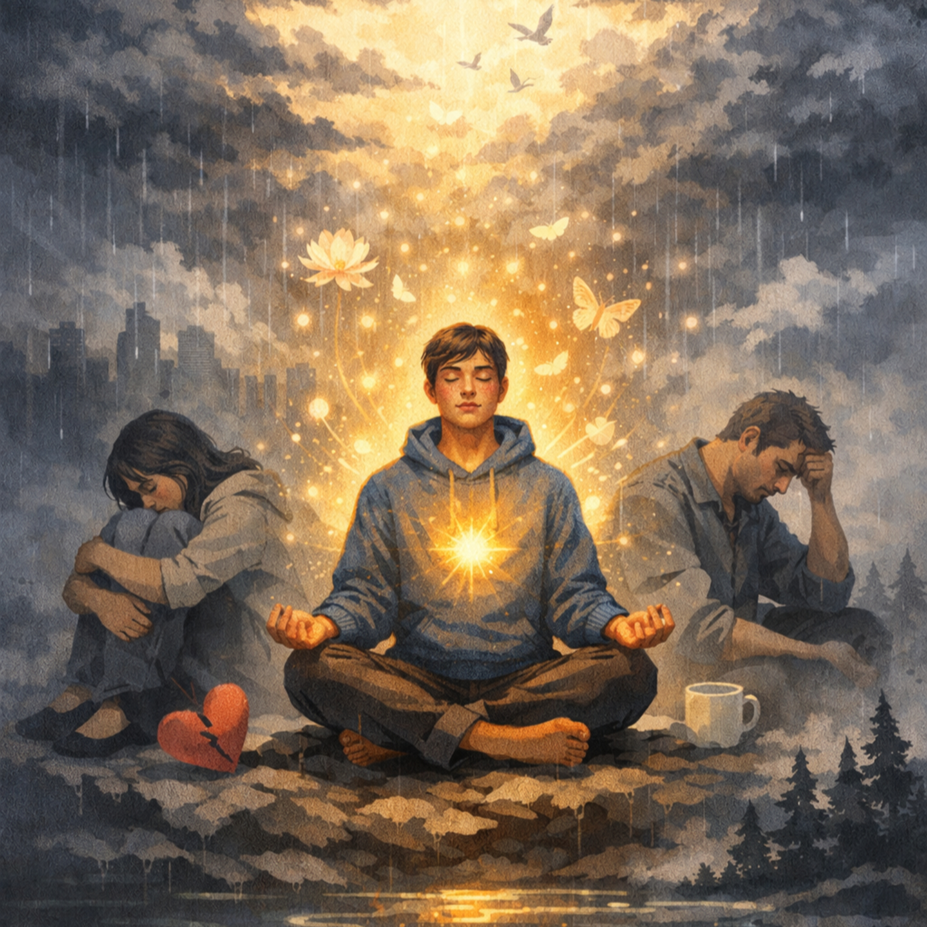 Meditación para días de... Tristeza, depresión o cansancio