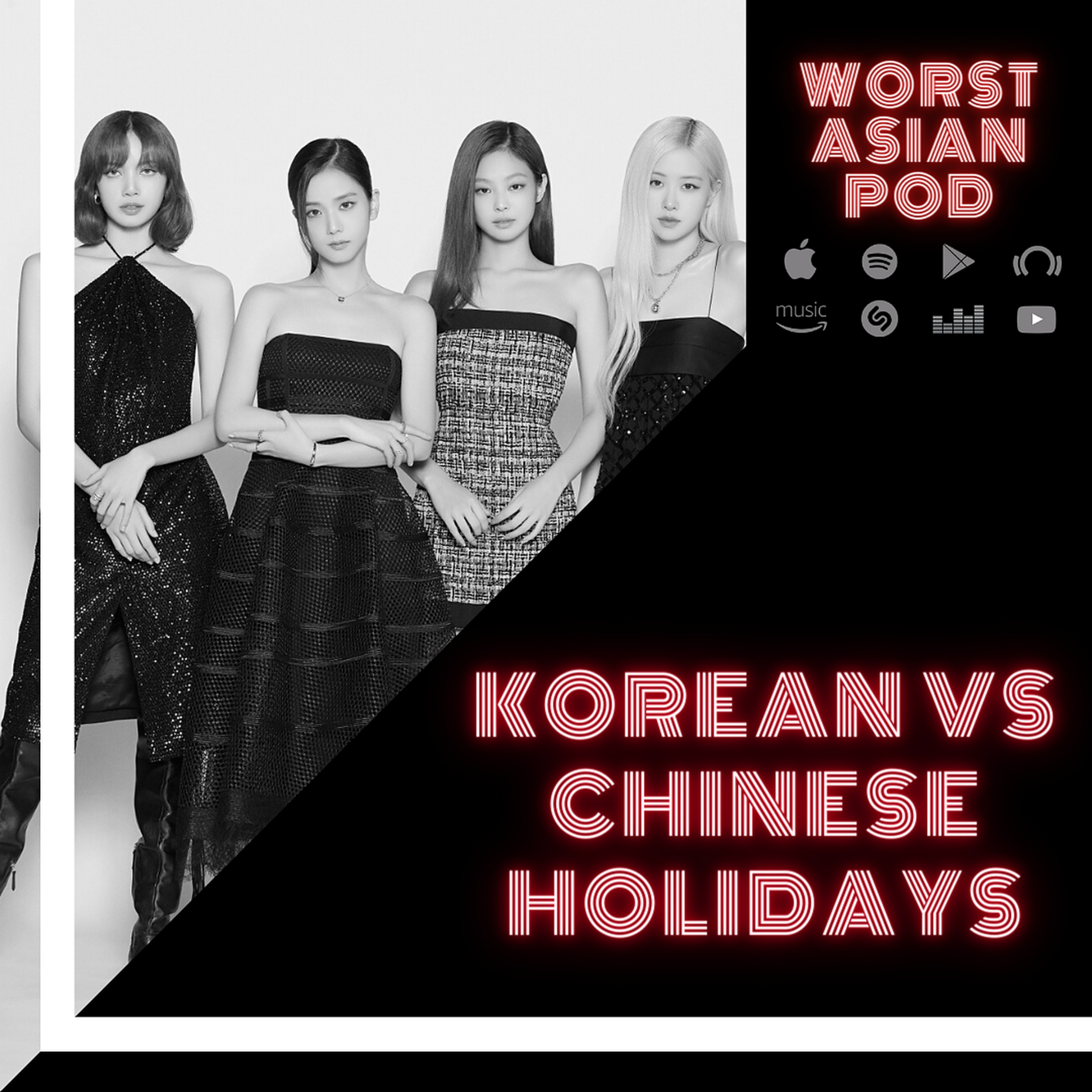 Deathbattle: Korean vs Chinese Holidays / Why do BTS and Blackpink have holidays? episode artwork
