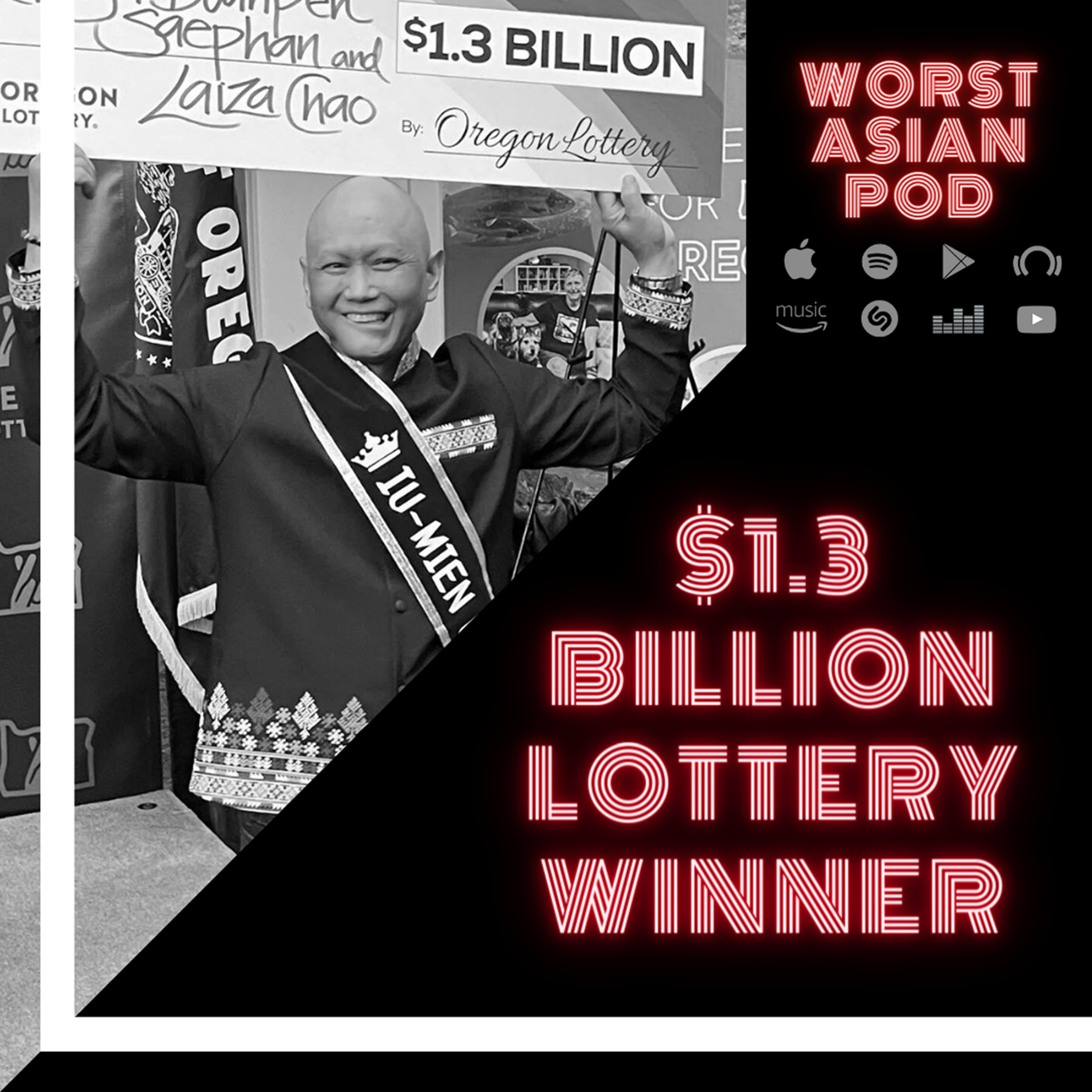 Asian News Update: $1.3 Billion Lottery Winner / Lots of Panda News / Taiwanese Insurance Fraud Fail  episode artwork
