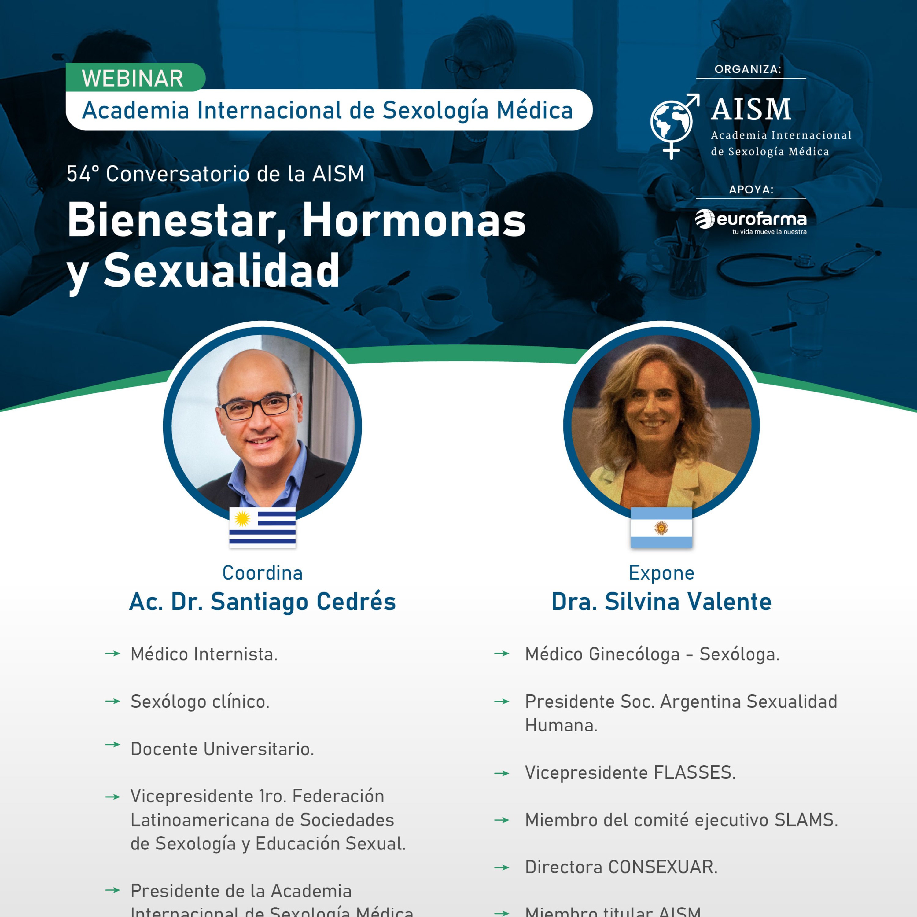 Webinar: Bienestar, Hormonas y Sexualidad.
