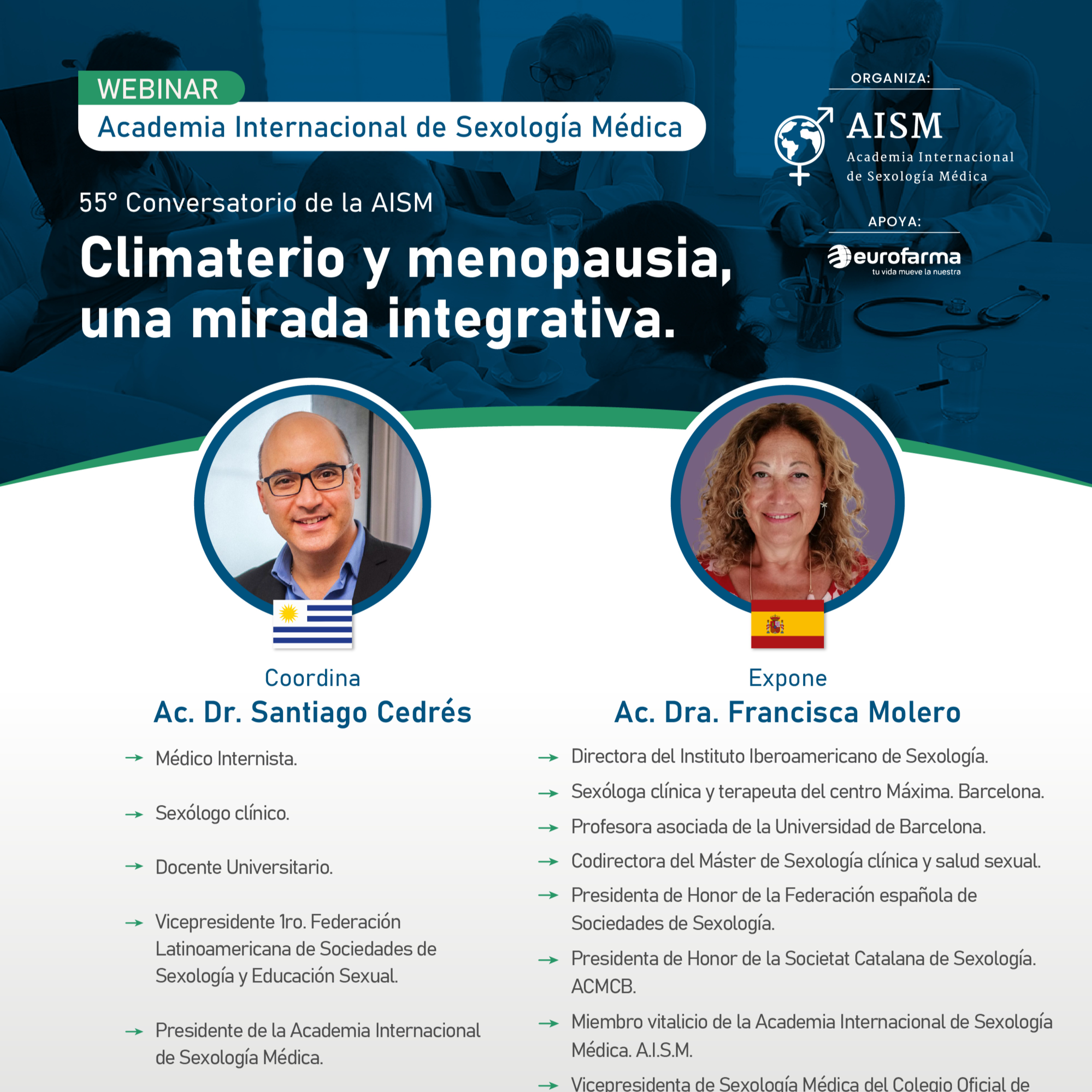 Webinar: Climaterio y menopausia. Una mirada integrativa.