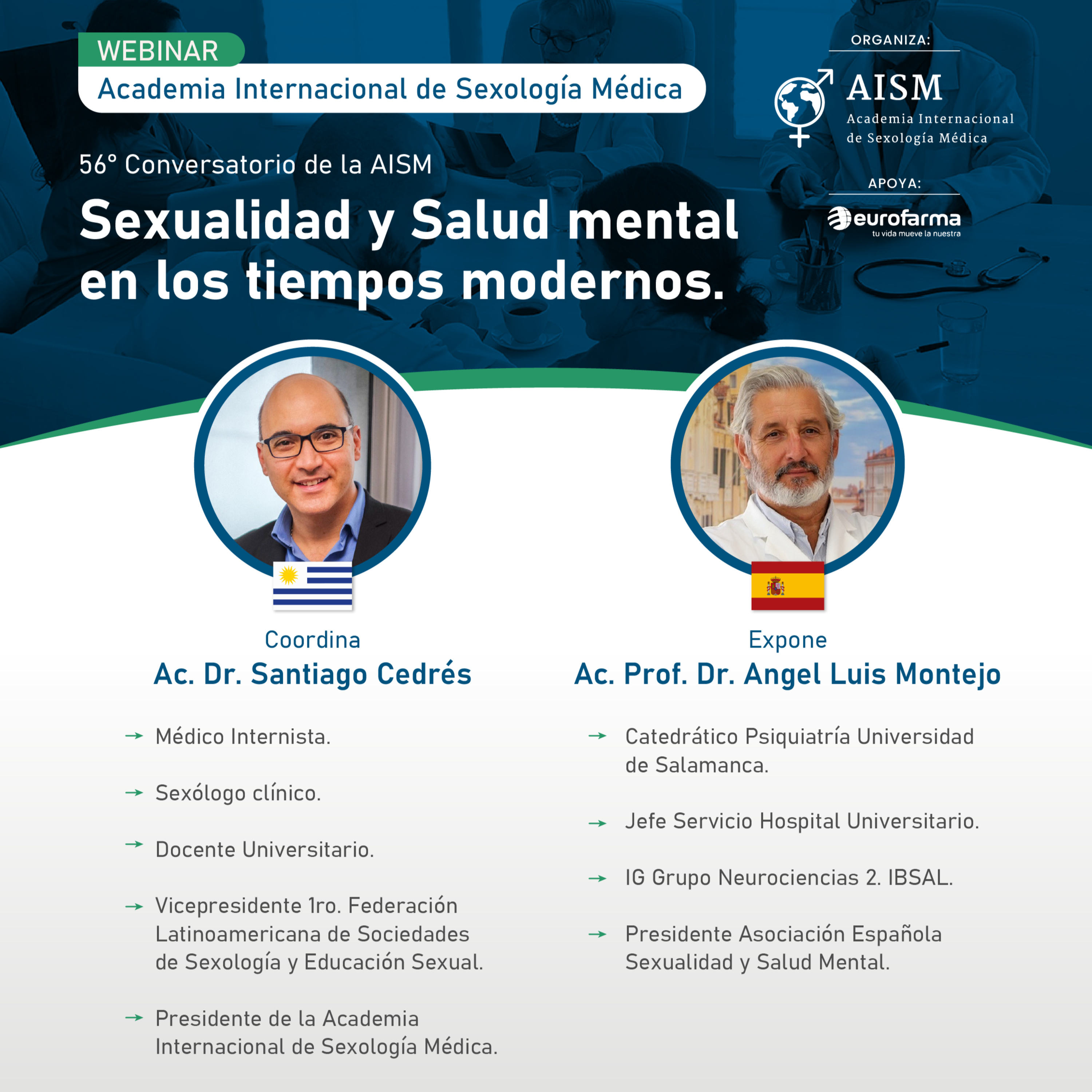 Webinar: Sexualidad y Salud mental en los tiempos modernos.