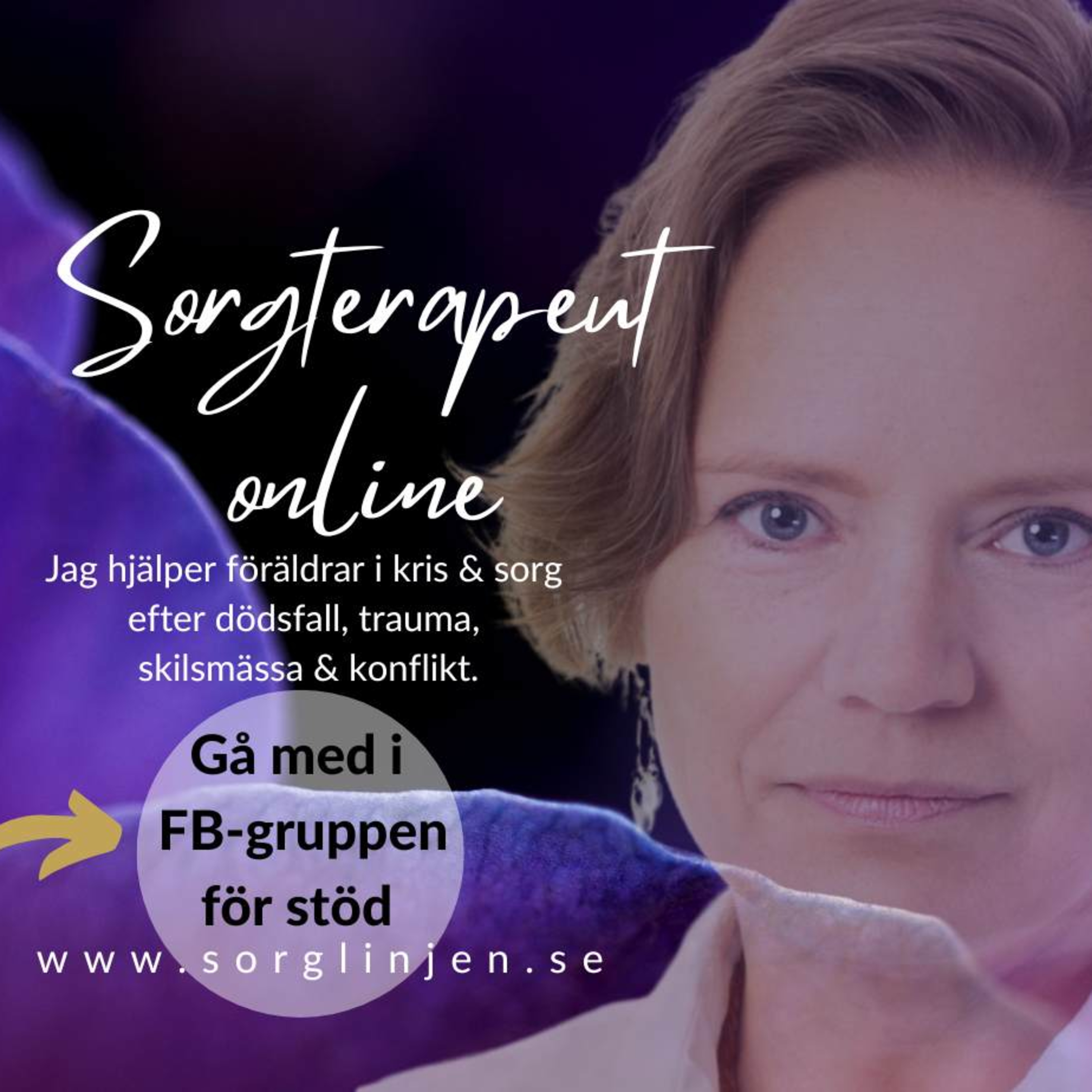 Sorgpodden Sorglinjen Anna Parfa