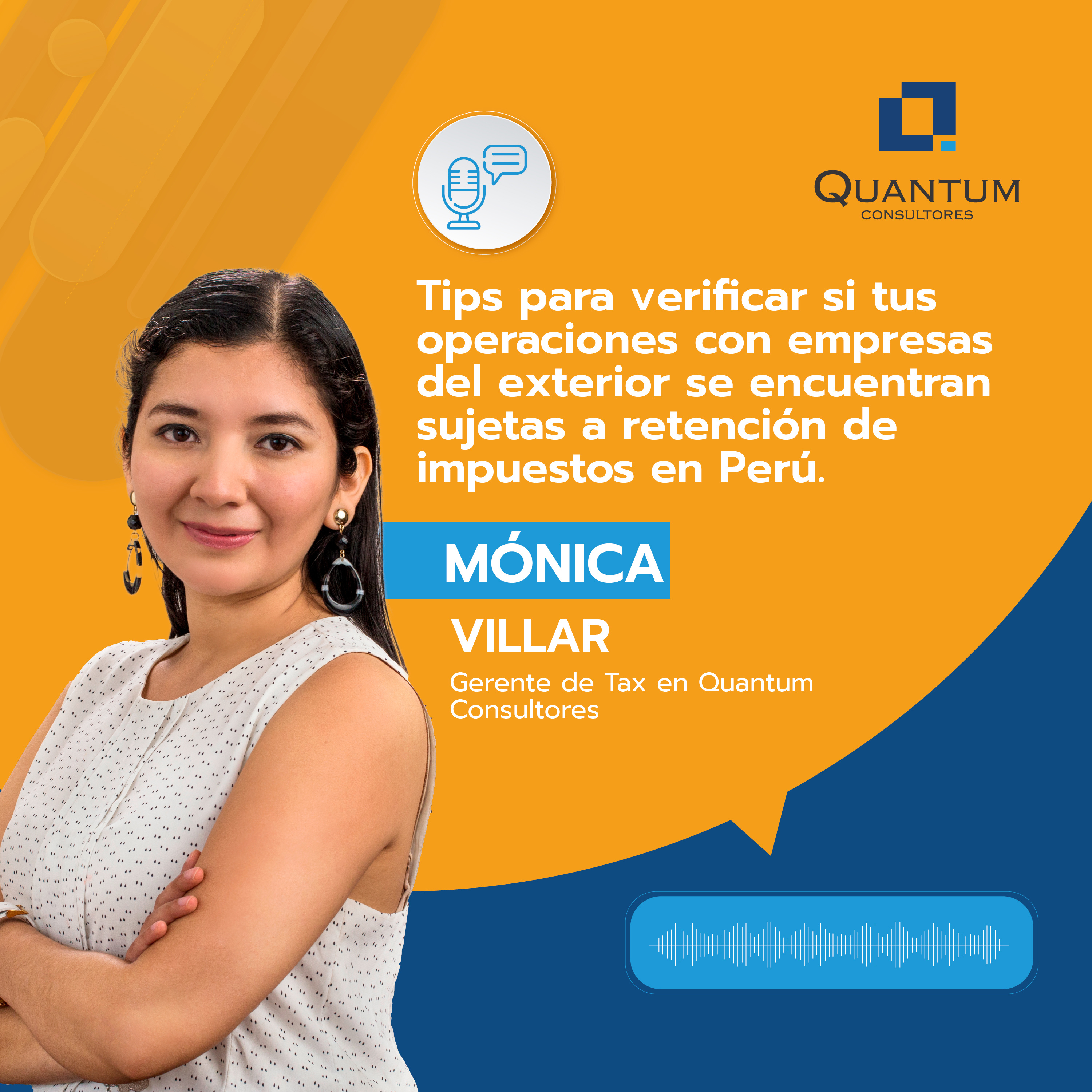 Episodio 68: Tips para verificar si tus operaciones con empresas del exterior se encuentran sujetas a retención de impuestos en Perú episode artwork