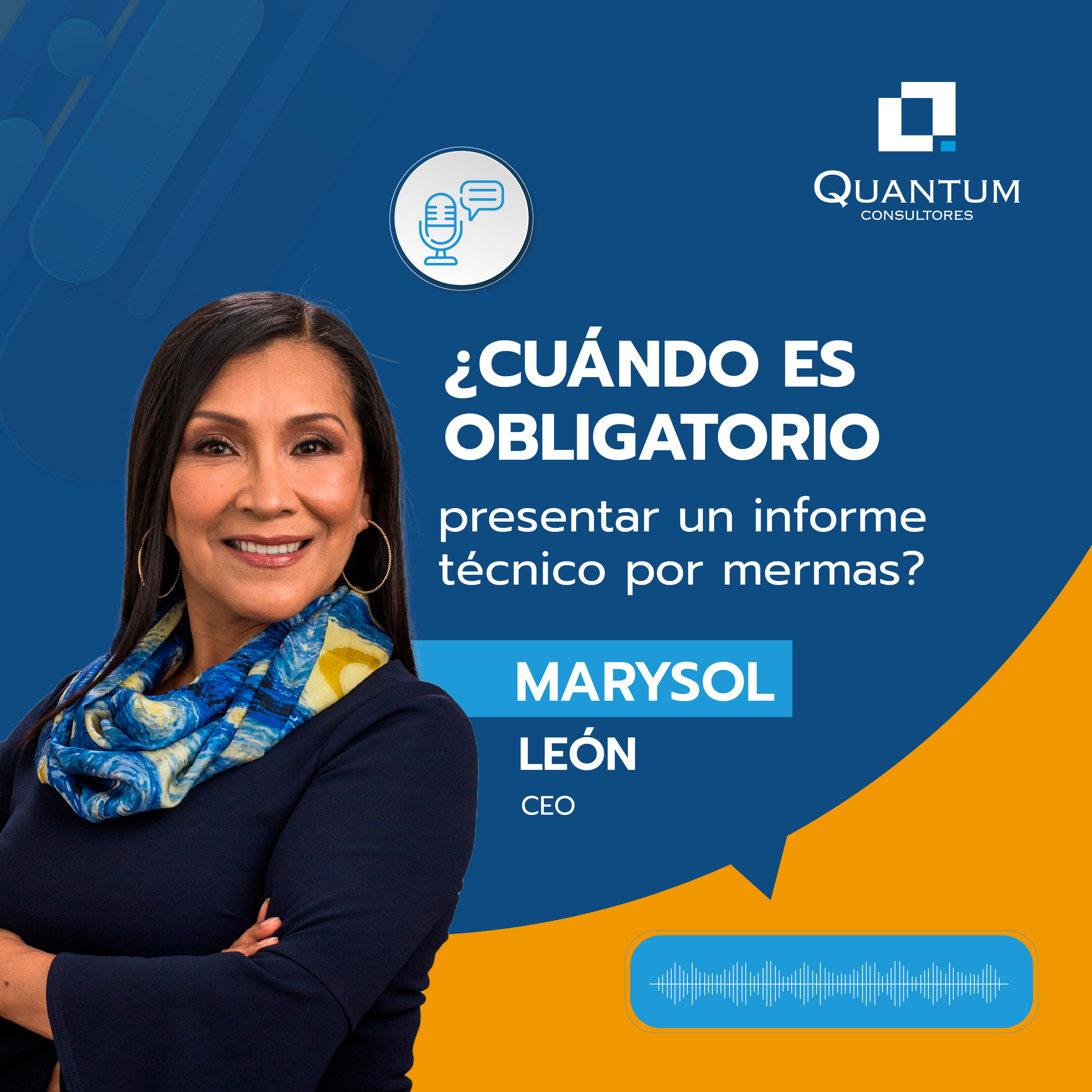 Episodio 92: ¿Cuándo es obligatorio presentar un informe técnico por mermas? episode artwork