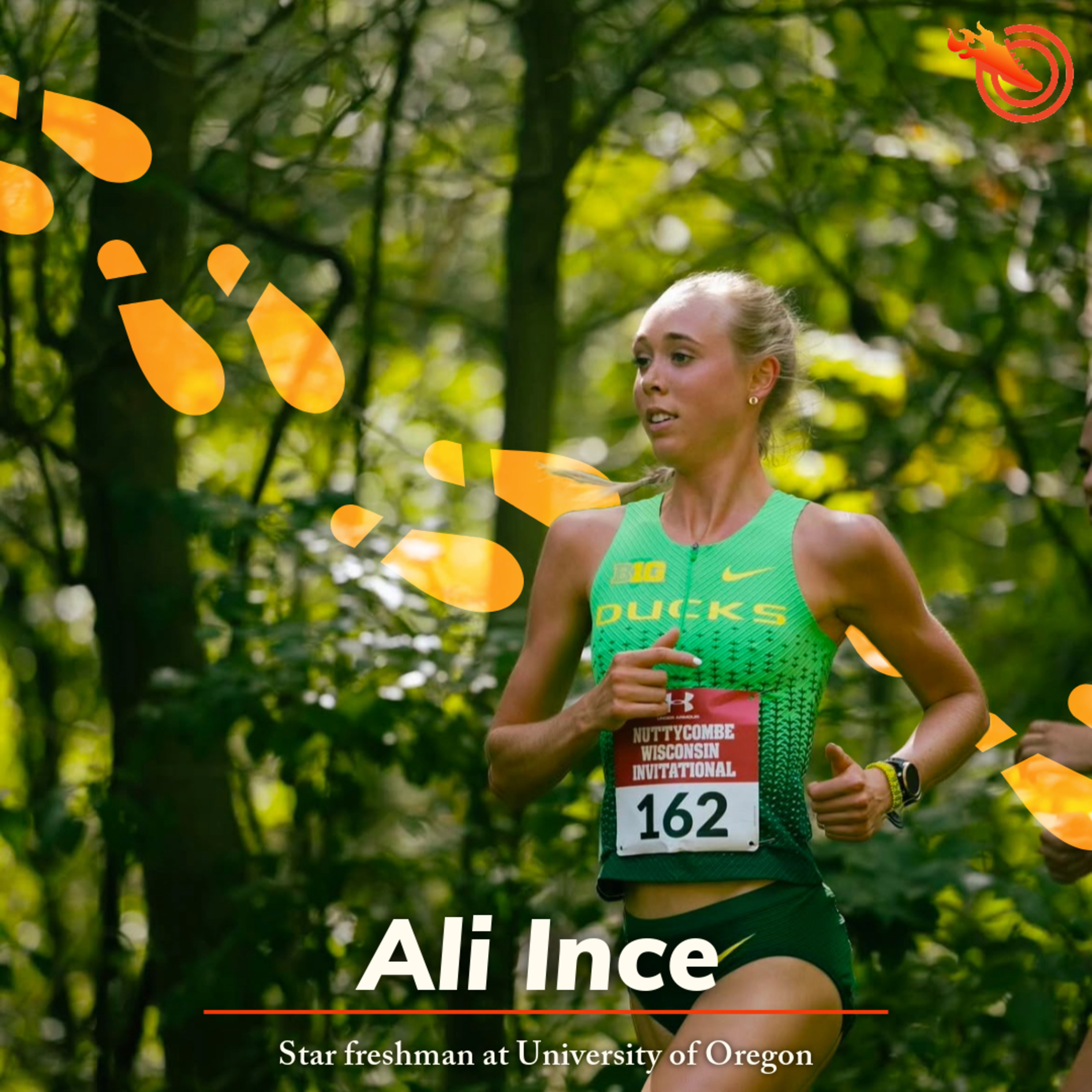 Oregon's star freshman Ali Ince: Finding success as a true freshman, juggling running and basketball in high school, running a 4:32 mile and more  episode artwork
