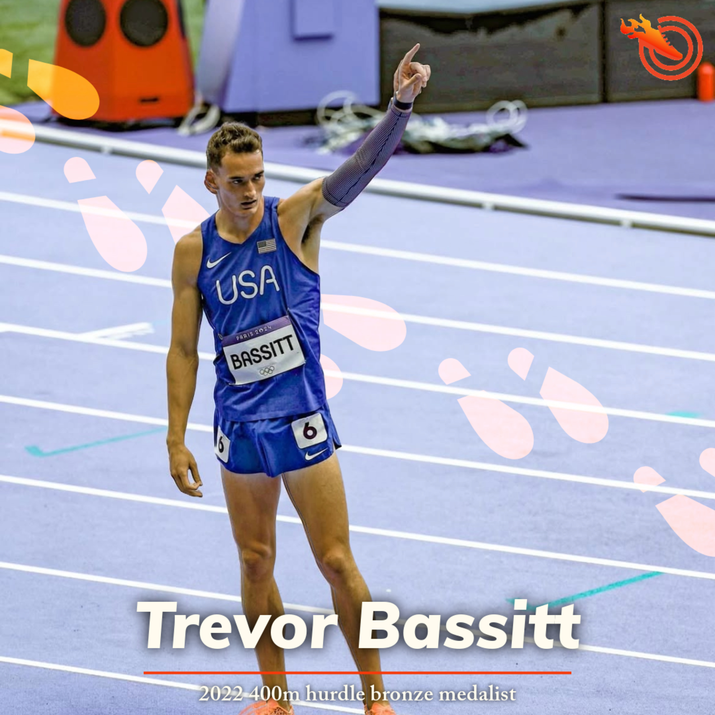 400m hurdle worlds bronze medalist Trevor Bassitt: The life of an unsponsored athlete, running for God, coming out of a D2 school, and more episode artwork