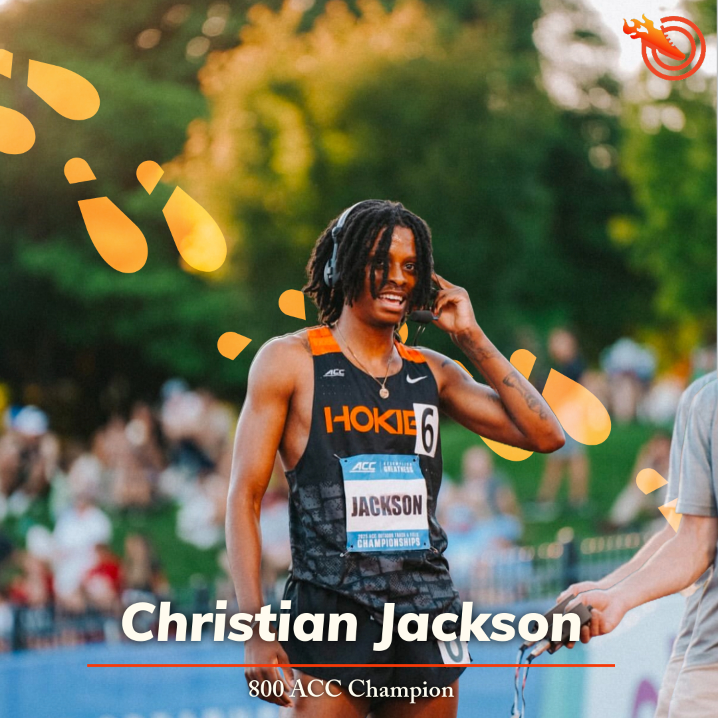The story of Christian Jackson: Resiliency through injury and winning the ACC 800 + setting a meet record episode artwork