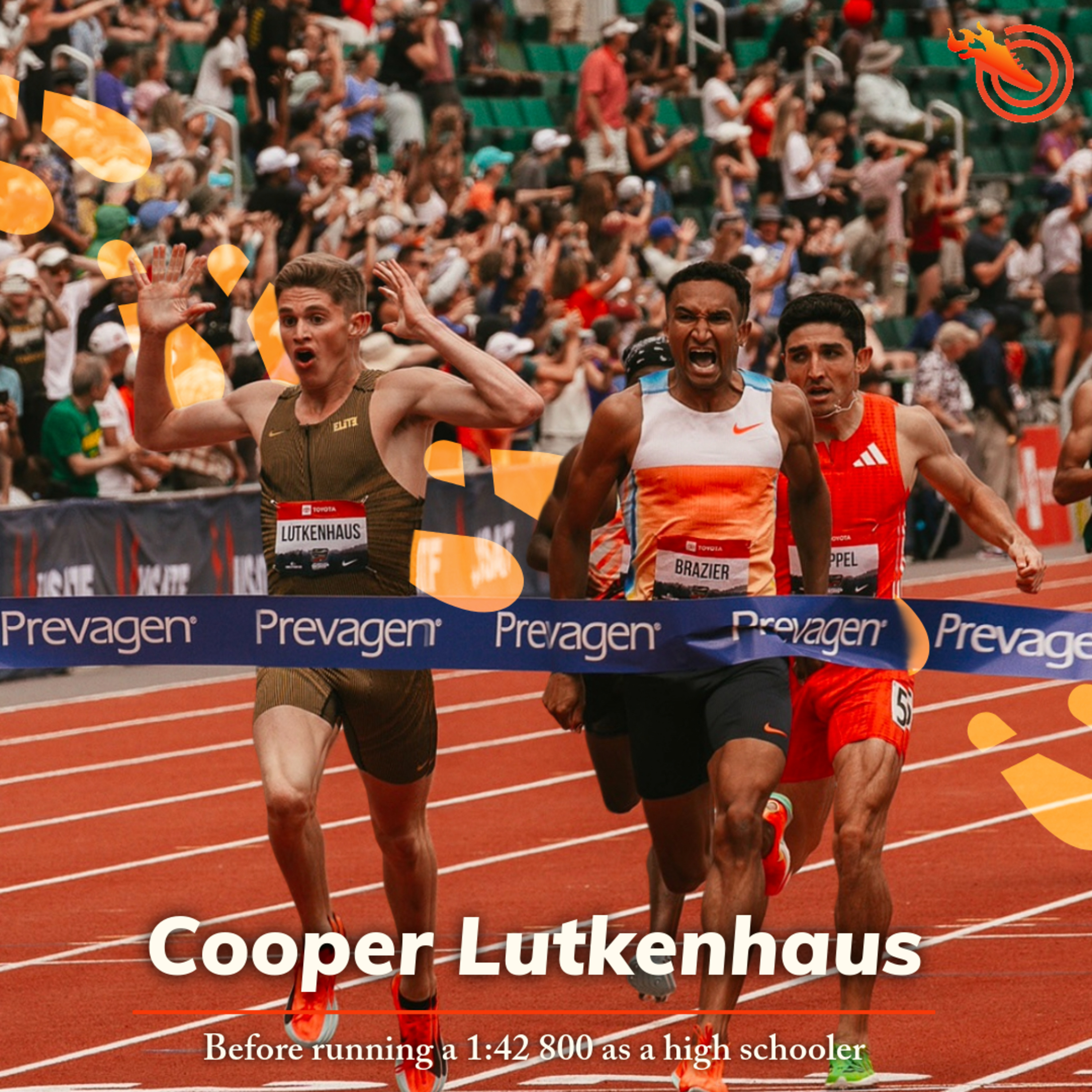 A conversation with Cooper Lutkenhaus before he made team USA and turned pro: The Greatest high school middle distance runner of all time episode artwork