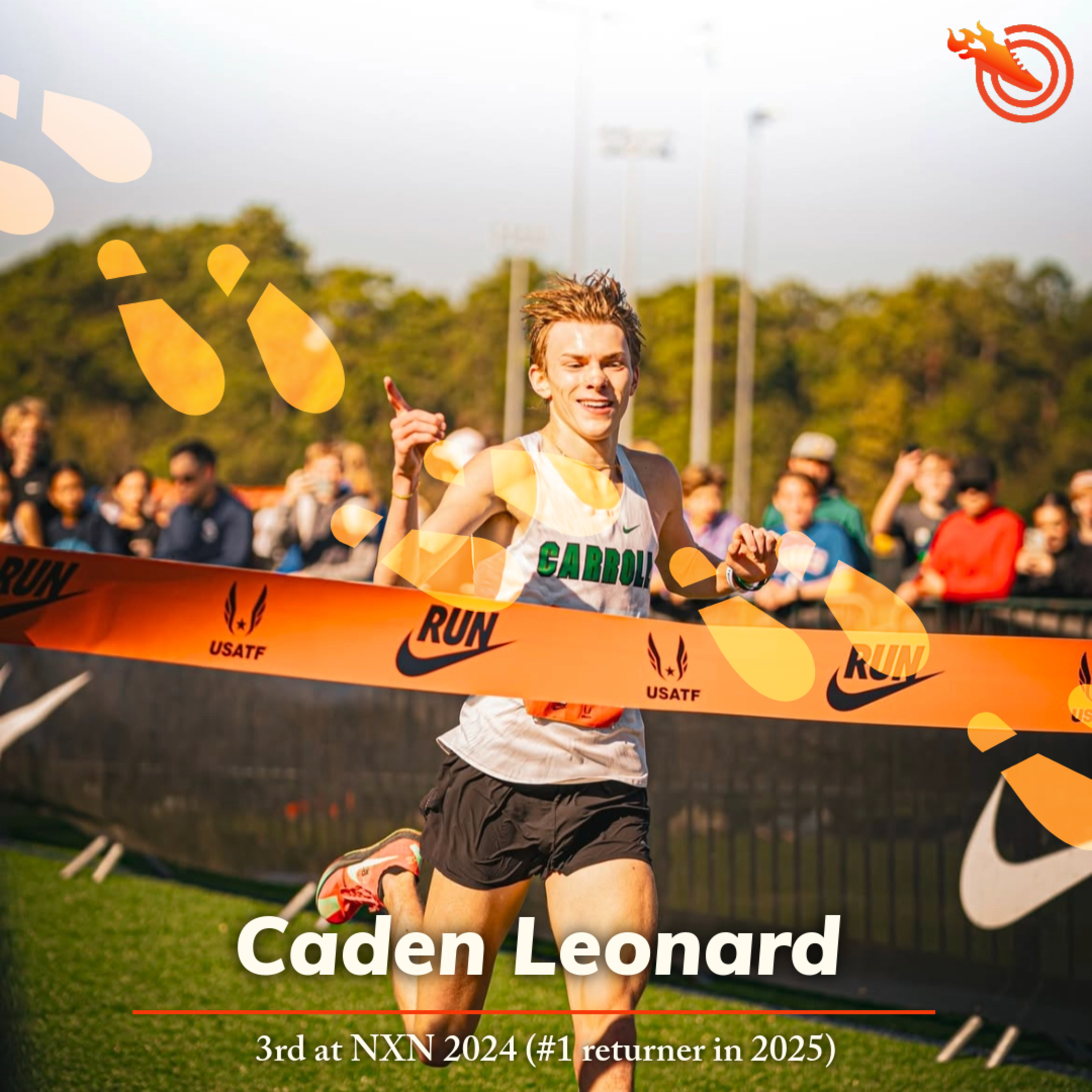 UNC commit Caden Leonard on coming into the cross country season ranked #1, winning Texas State Titles, managing nerves and more episode artwork