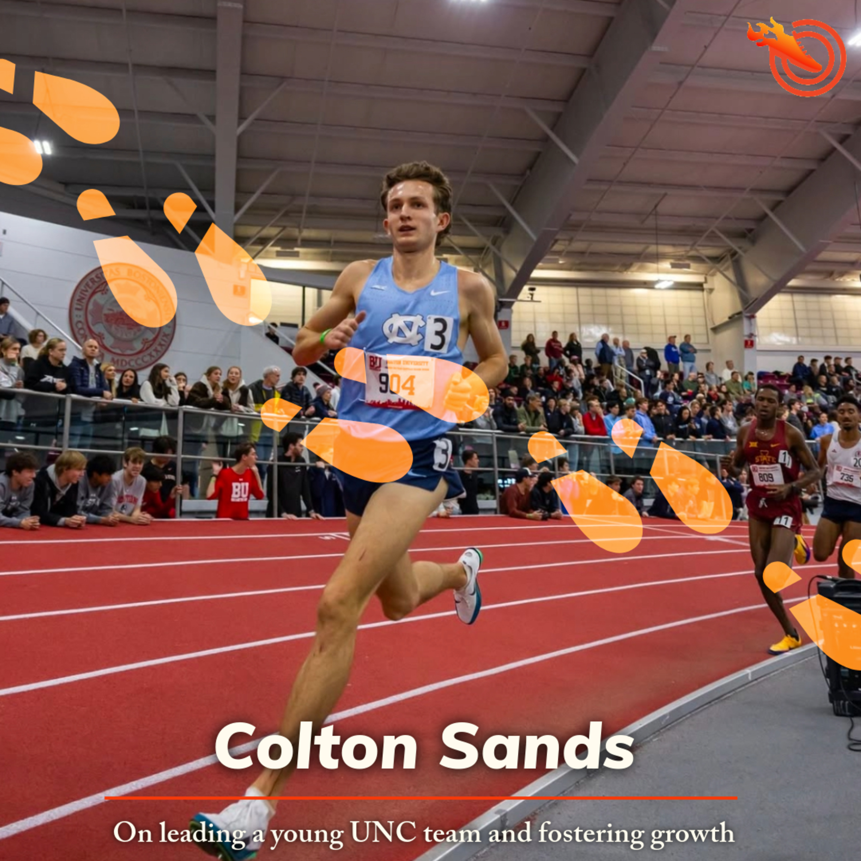 Colton Sands on leading a young UNC team at nationals, how to navigate going from a State Champion to the bottom of the NCAA, goals for the indoor season and more episode artwork