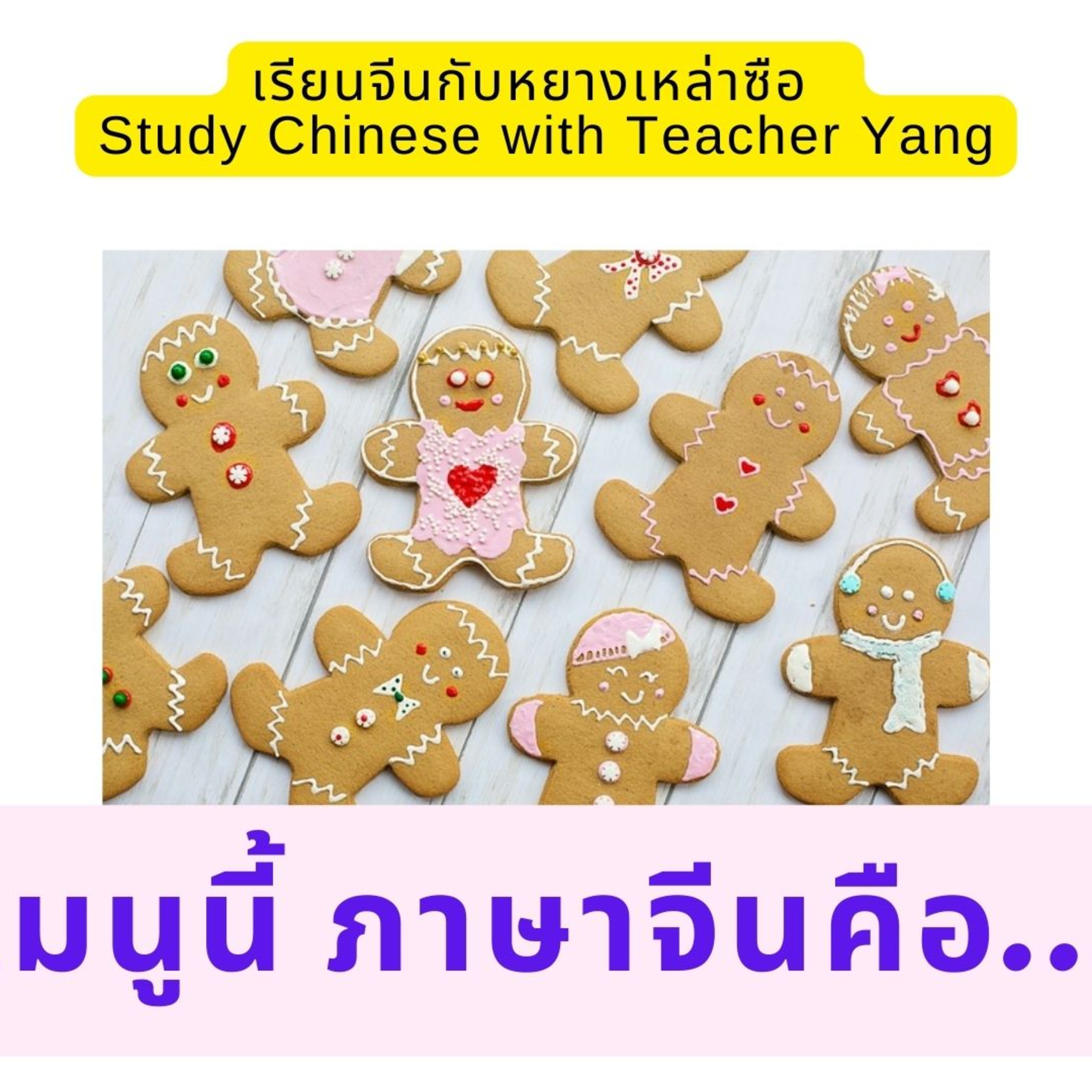 Study Chinese with Teacher Yang