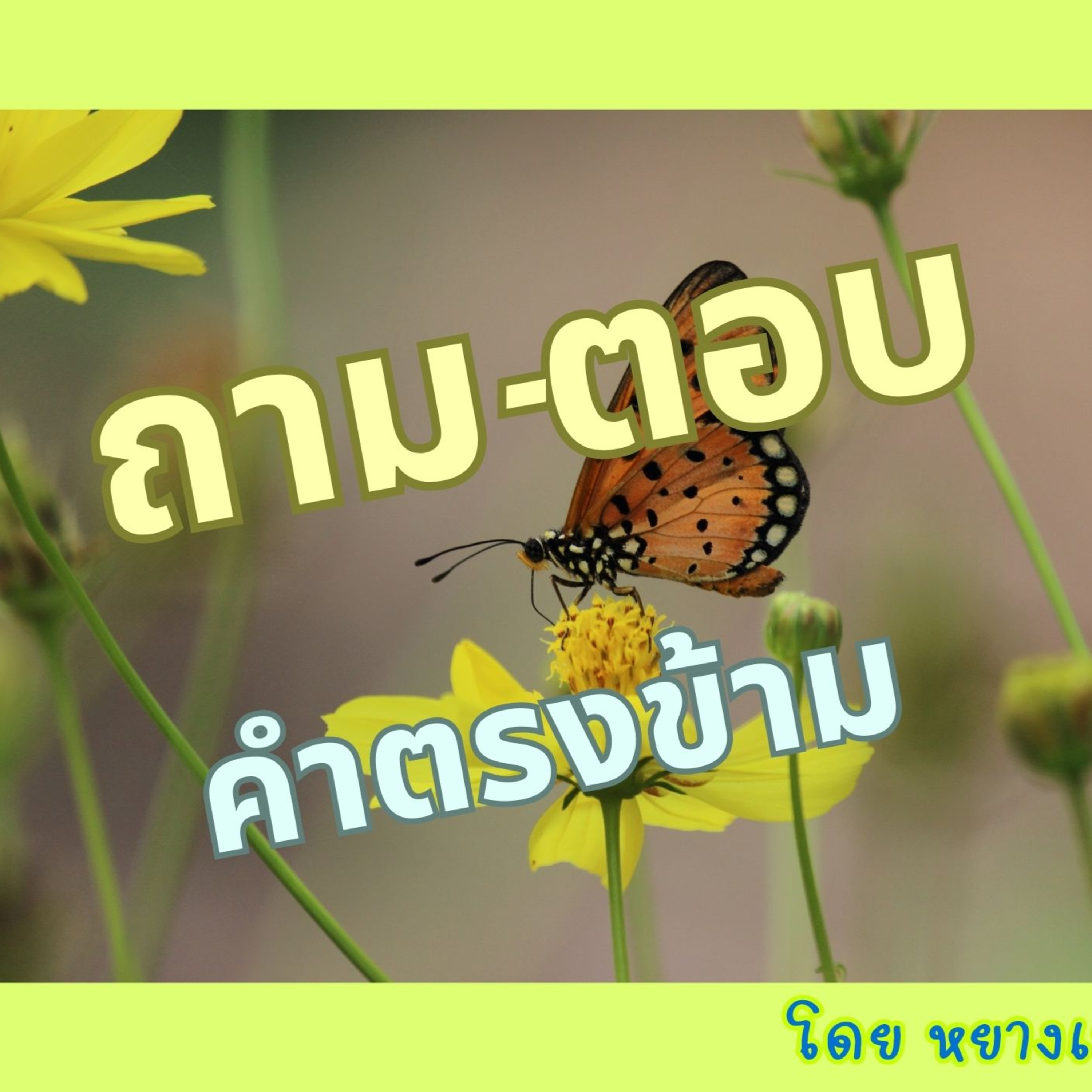 บทเรียนป.3 ถาม ตอบ คำตรงกันข้าม episode artwork