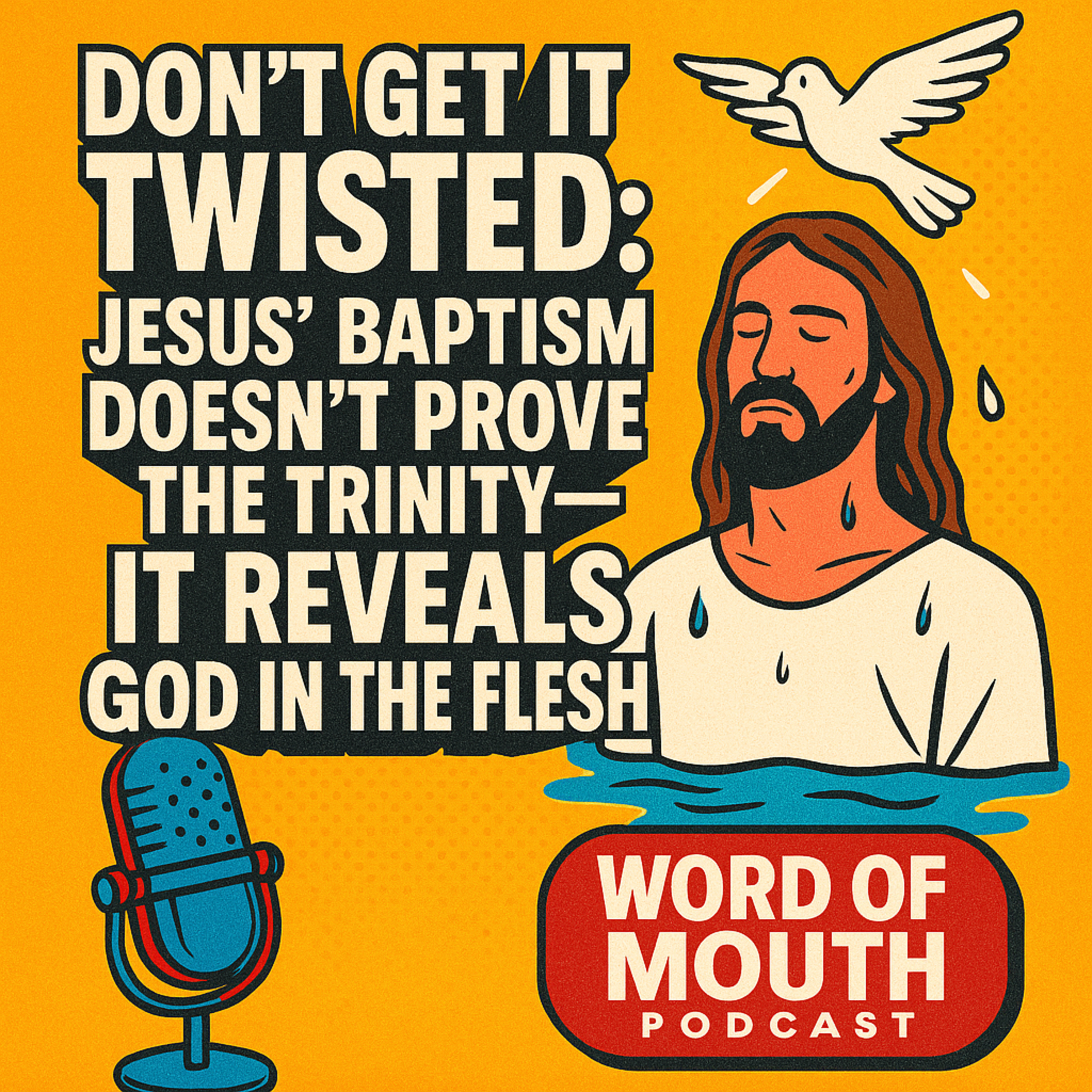 Don’t Get It Twisted: Jesus’ Baptism Doesn’t Prove the Trinity — It Reveals God in the Flesh episode artwork