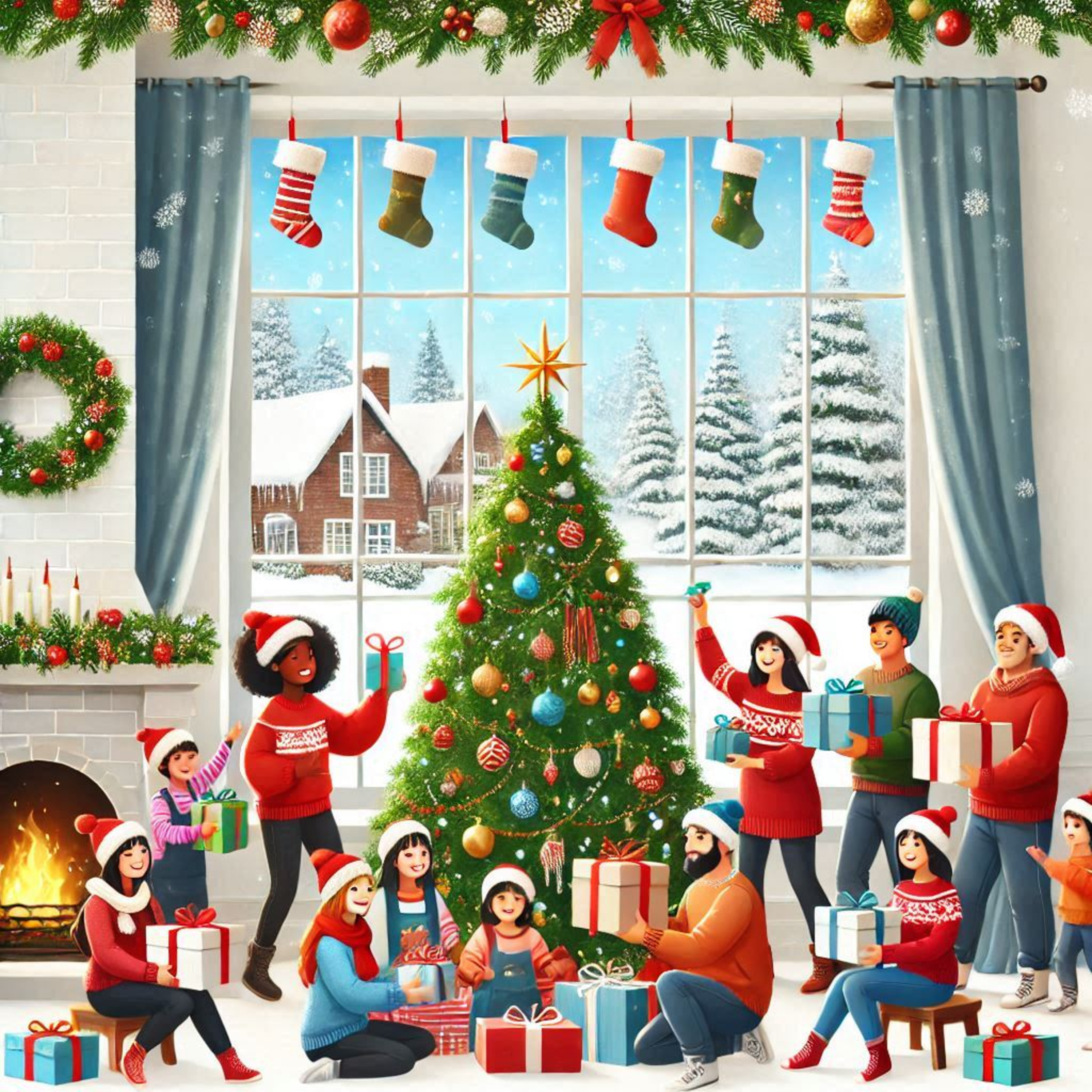 FASCINATING FESTIVITIES - CHRISTMAS: A CELEBRATION OF CARING AND SHARING episode artwork