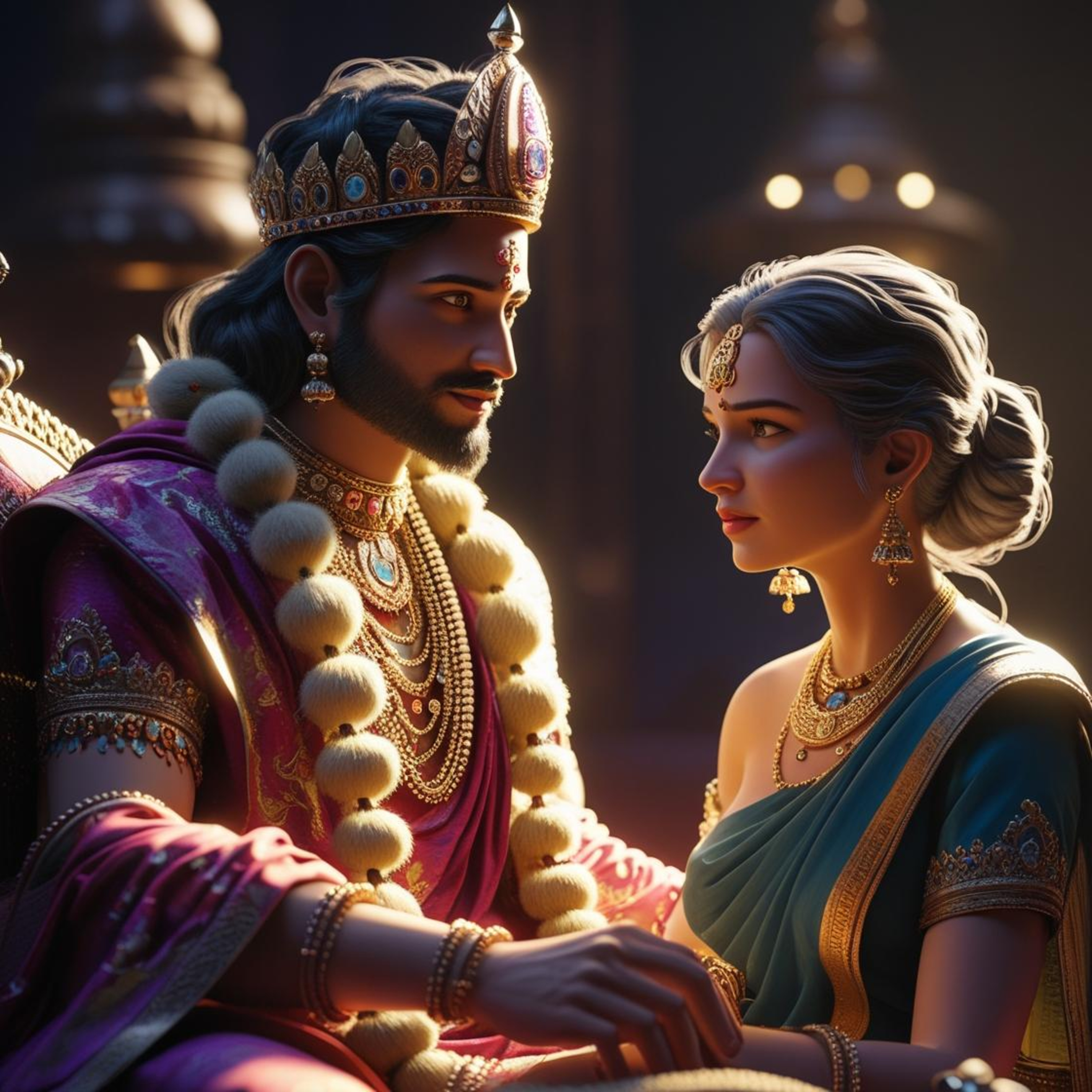POEM FROM TAMIL LITERATURE -THE WHITE UMBRELLA OF THE KING episode artwork