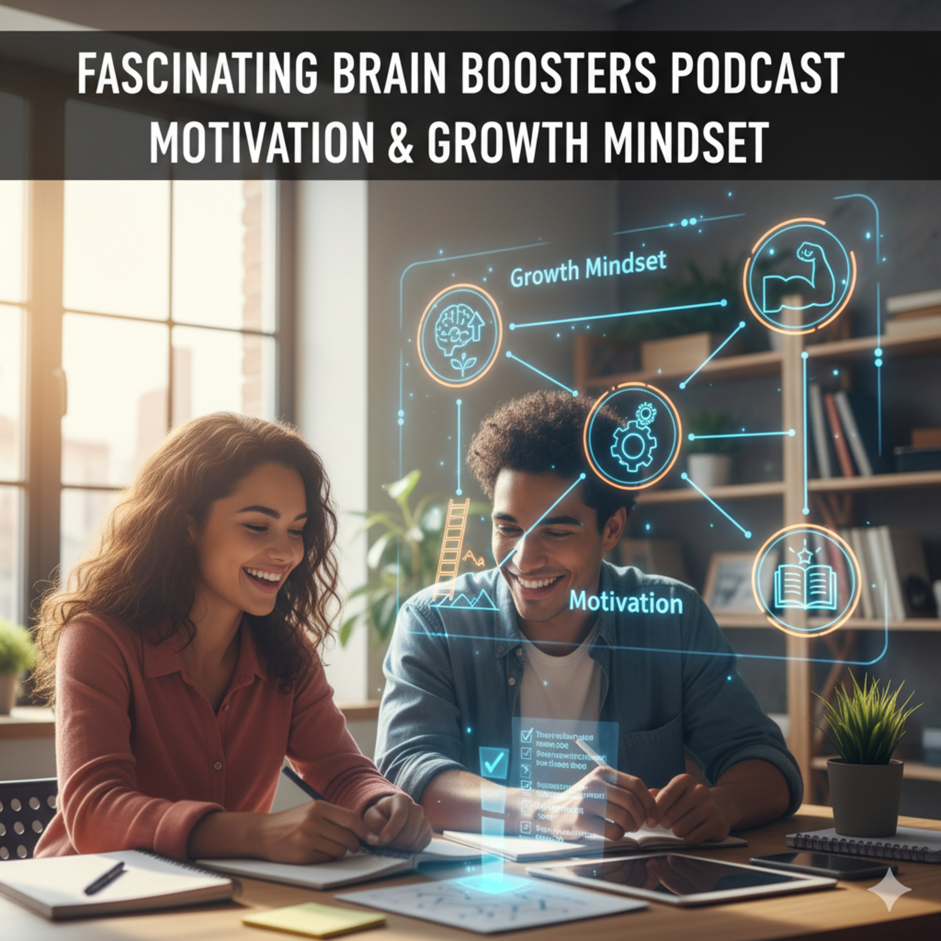 FASCINATING BRAIN BOOSTERS PODCAST - MOTIVATION & GROWTH MINDSET  episode artwork
